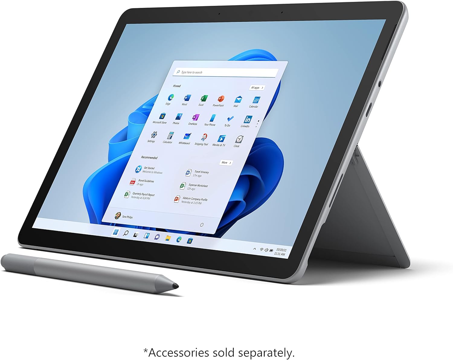 TABLET MICROSOFT SURFACE GO 3 10.5' INTEL CORE I3 8GB 128GB SSD PLATINUM - 2