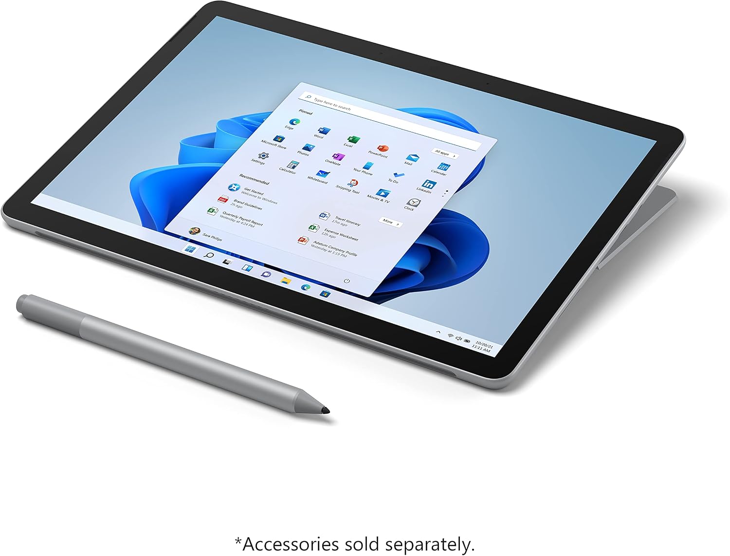 TABLET MICROSOFT SURFACE GO 3 10.5' INTEL CORE I3 8GB 128GB SSD PLATINUM - 3
