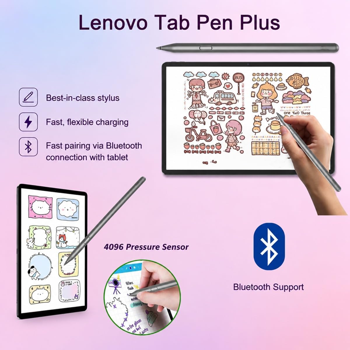 TABLET LENOVO IDEA TAB PLUS AI 12' 3K QHD+ 8GB RAM 256GB - 2