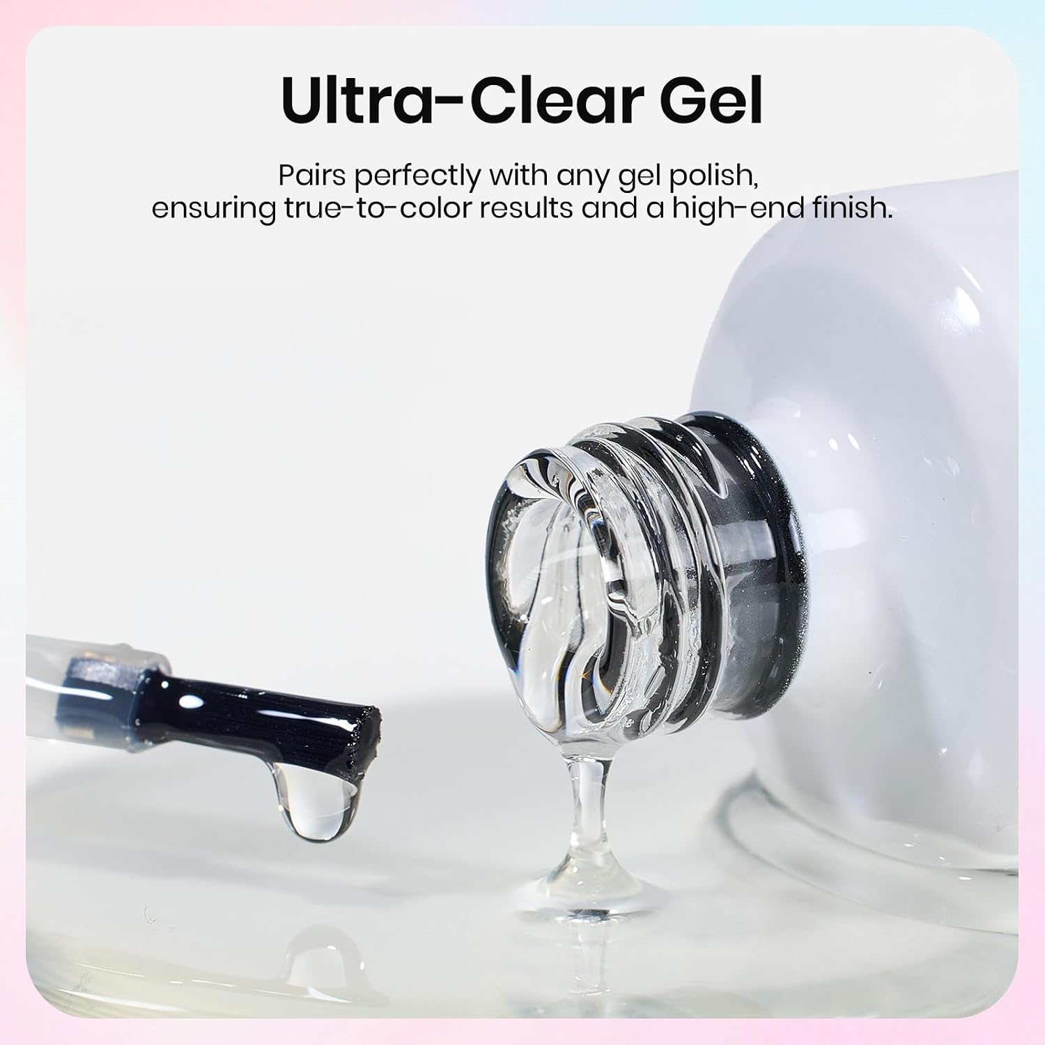ESMALTE BEETLES BLOOMING GEL 15ML TRANSPARENTE PARA EFECTO MÁRMOL - 5