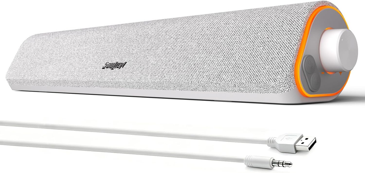 PARLANTES BLUETOOTH SOULION R50 USB Y AUX BLANCO - 1