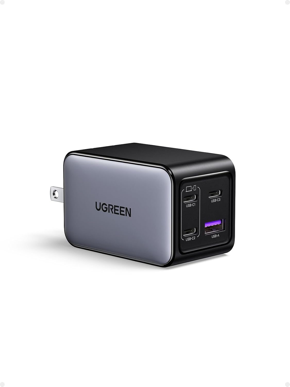 CARGADOR DE PARED UGREEN NEXODE 65W GAN USB C 4 PUERTOS - 3