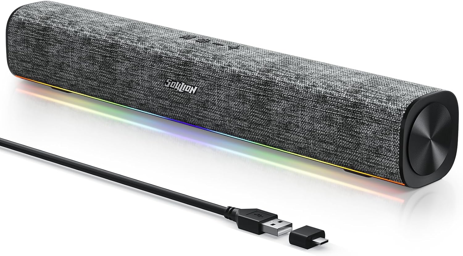 PARLANTES BLUETOOTH SOULION PARA PC CON USB PLUG Y PLAY - 1