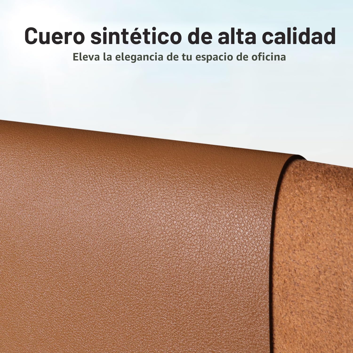 MOUSE PAD AOTHIA LEATHER DESK PAD PROTECTOR MARRÓN 23.6 X 13.7 PULGADAS - 2