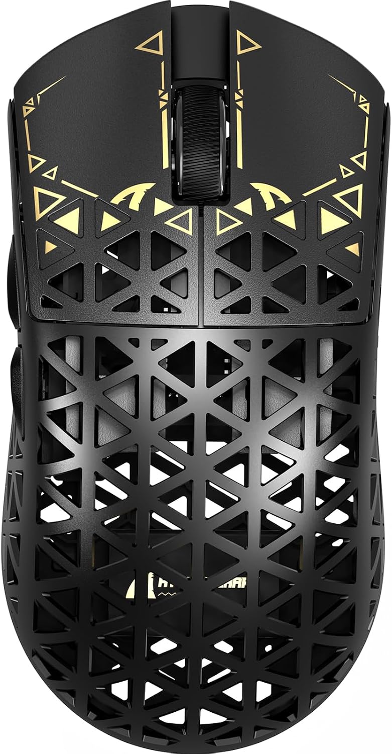 MOUSE GAMER ATTACK SHARK R5 ULTRA 8K CARBON FIBER INALÁMBRICO NEGRO - 1