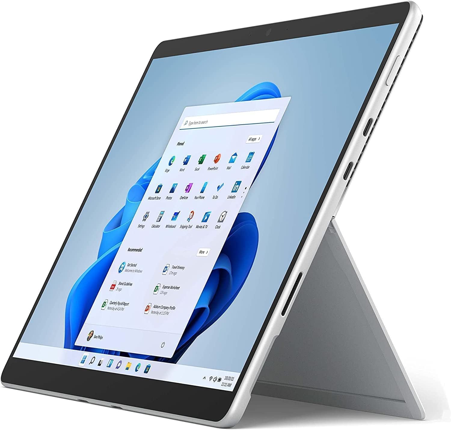 TABLET MICROSOFT SURFACE PRO 8 INTEL EVO I5 16GB RAM 256GB SSD 13' TOUCHSCREEN WINDOWS 11 PRO PLATINUM REACONDICIONADA - 1