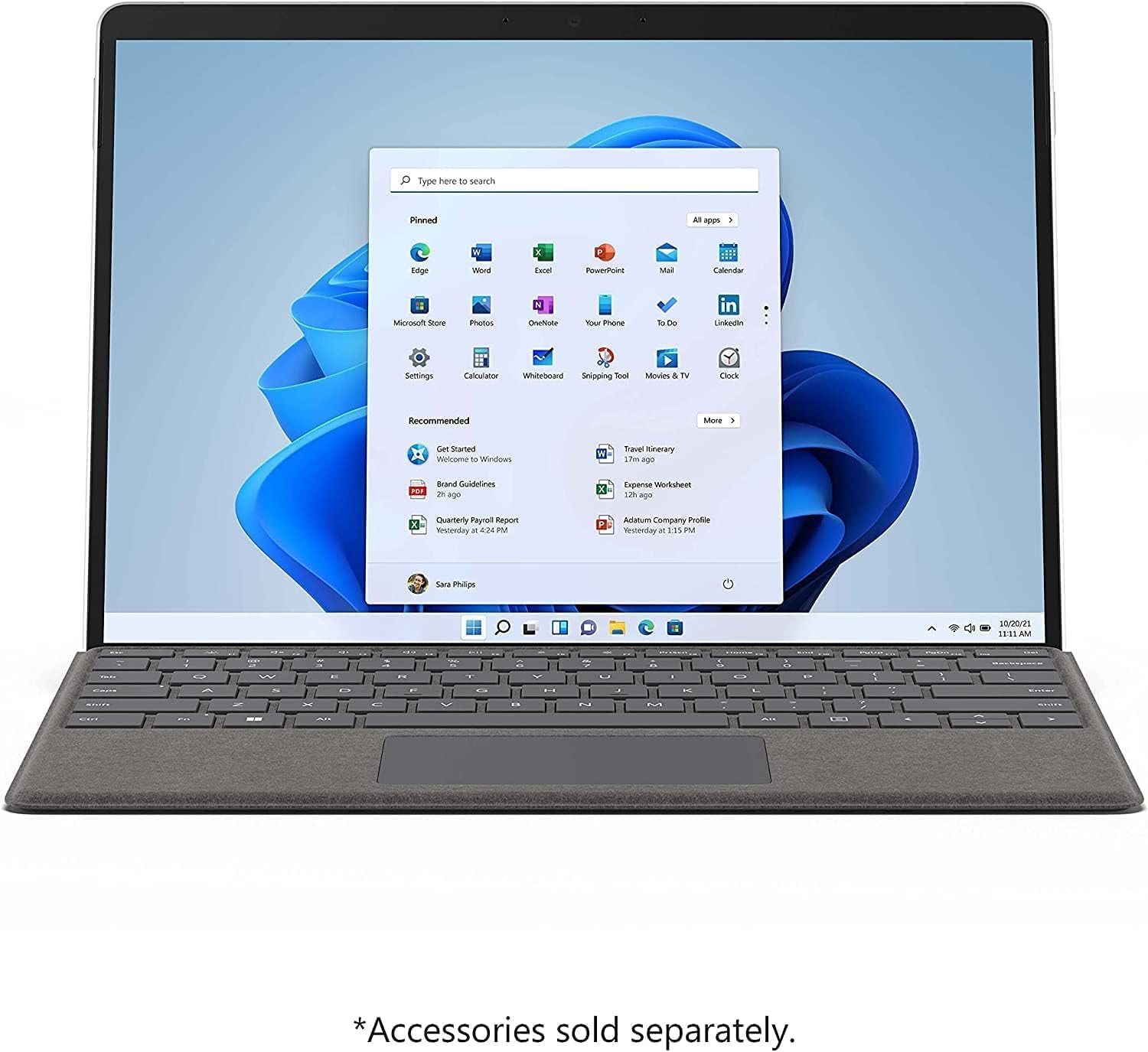 TABLET MICROSOFT SURFACE PRO 8 INTEL EVO I5 16GB RAM 256GB SSD 13' TOUCHSCREEN WINDOWS 11 PRO PLATINUM REACONDICIONADA - 4
