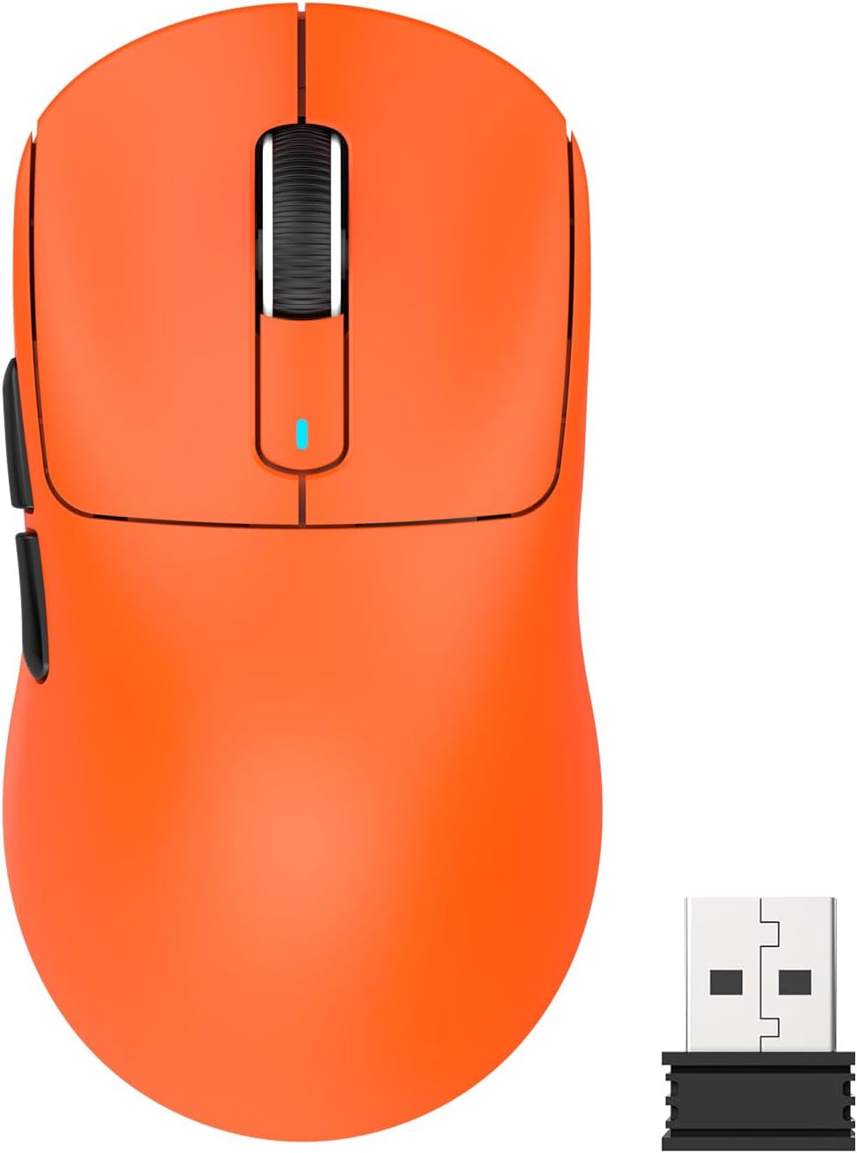 MOUSE GAMER ATTACK SHARK X3 INALÁMBRICO LIGERO 26000 DPI NARANJA - 1