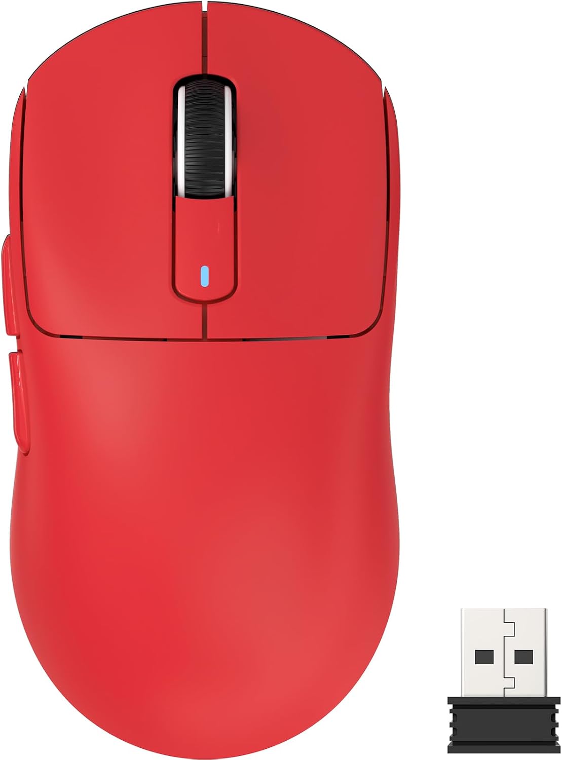MOUSE GAMER ATTACK SHARK X3 INALÁMBRICO ROJO 26K DPI - 1