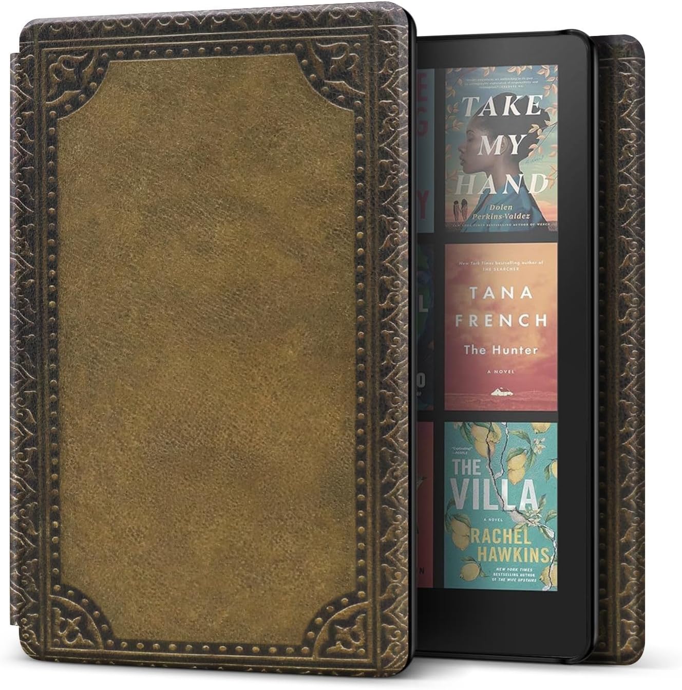 FUNDA PARA KINDLE PAPERWHITE TNP 12ª GENERACIÓN COLORSOFT 7 PULGADAS MARRÓN VINTAGE - 1