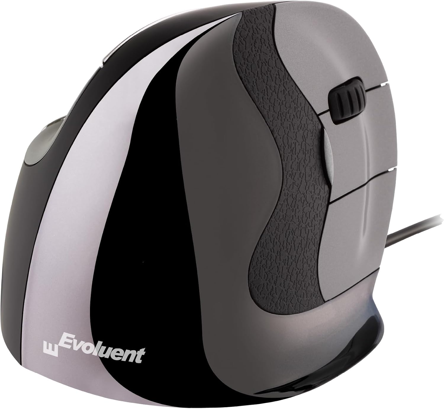 MOUSE ERGONÓMICO EVOLUENT VMDM VERTICAL MEDIUM USB CABLE DERECHO ROJO - 1