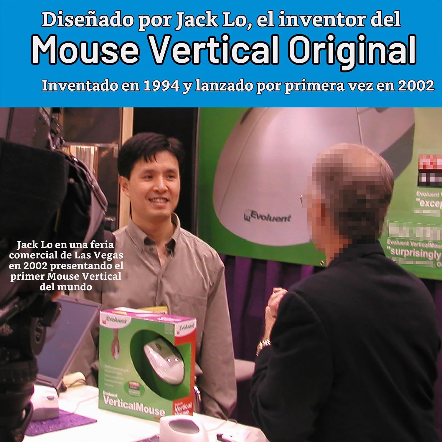 MOUSE ERGONÓMICO EVOLUENT VMDM VERTICAL MEDIUM USB CABLE DERECHO ROJO - 4