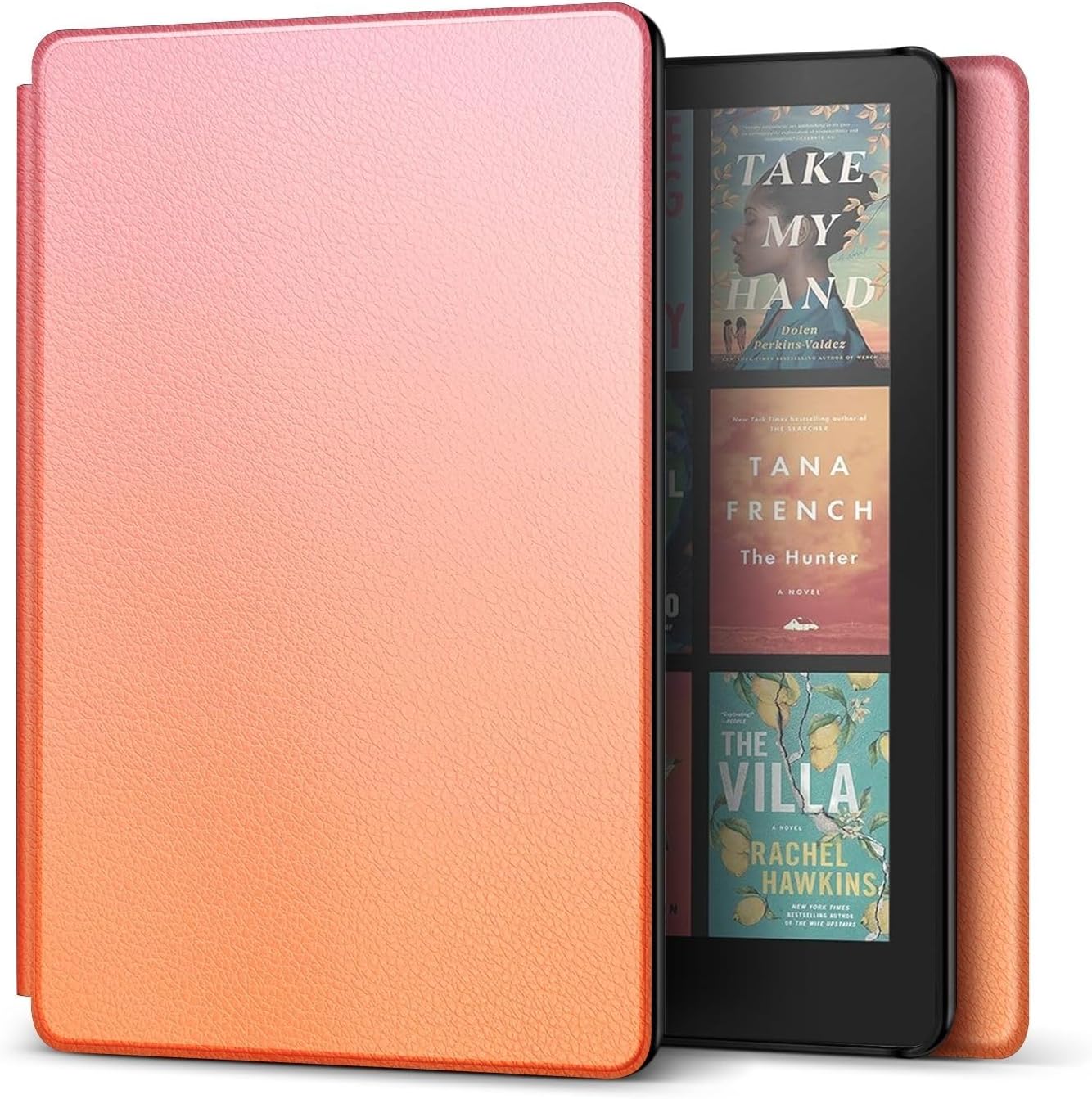 FUNDA PARA KINDLE PAPERWHITE TNP 12ª GENERACIÓN COLORSOFT 7 PULGADAS ROSA NARANJA - 1