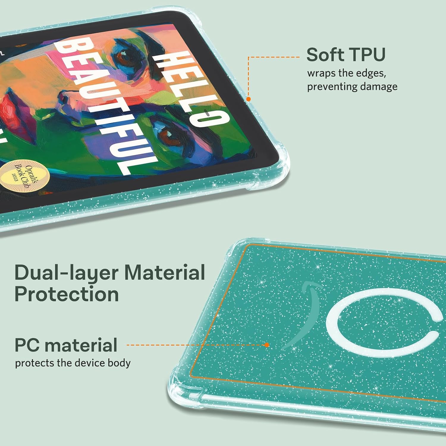 FUNDA TRANSPARENTE PARA KINDLE PAPERWHITE 7' 2026 COBAK - 3