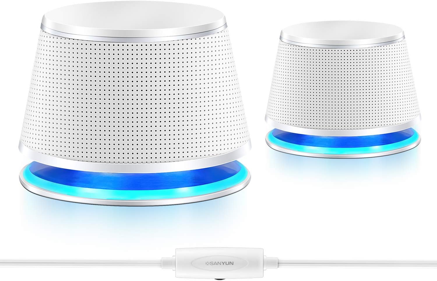 PARLANTES PARA COMPUTADORA SANYUN SW102 2.0 USB - 1