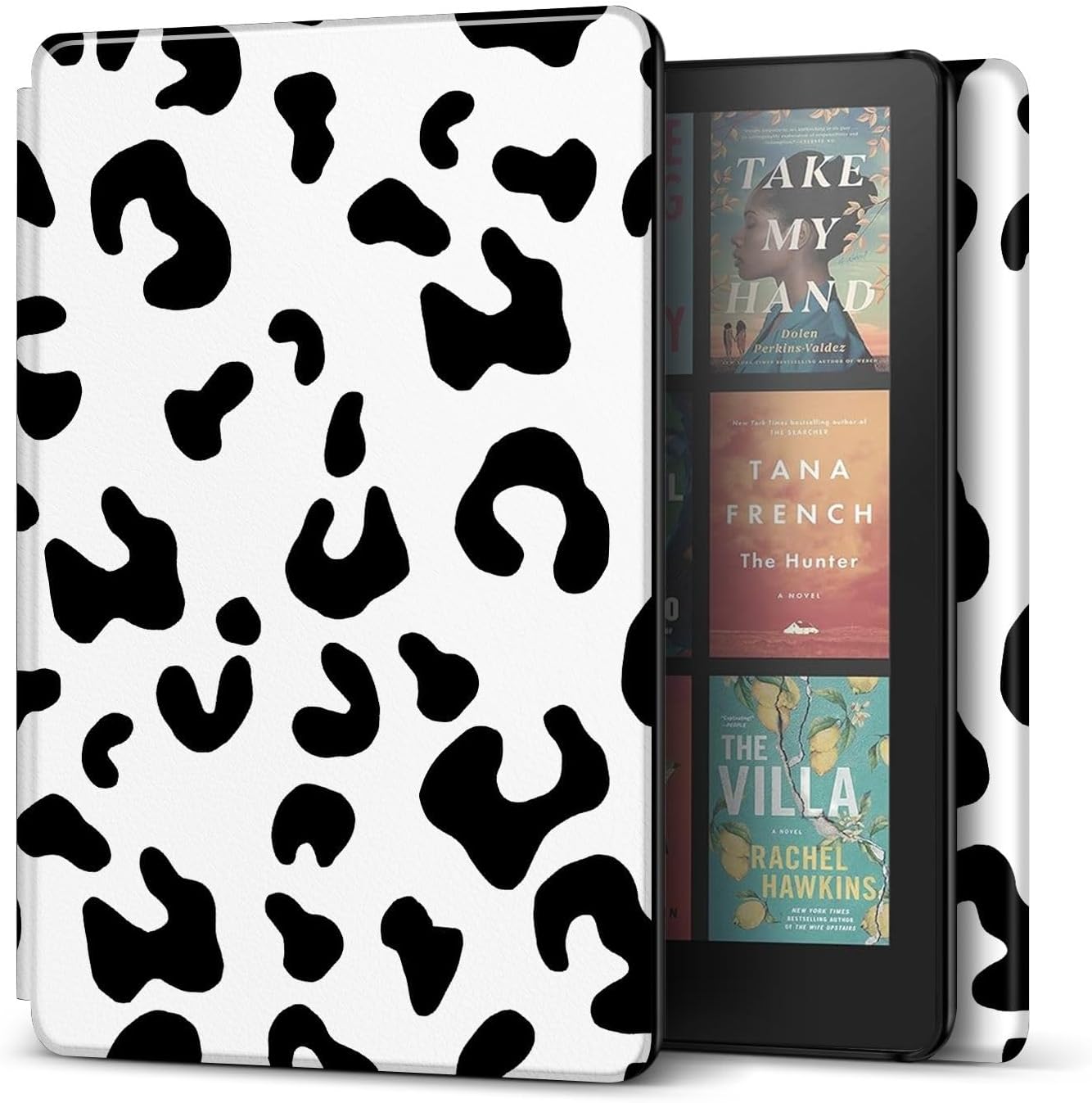 FUNDA PARA KINDLE PAPERWHITE TNP 12ª GENERACIÓN 7 PULGADAS ESTAMPADO VACA - 1