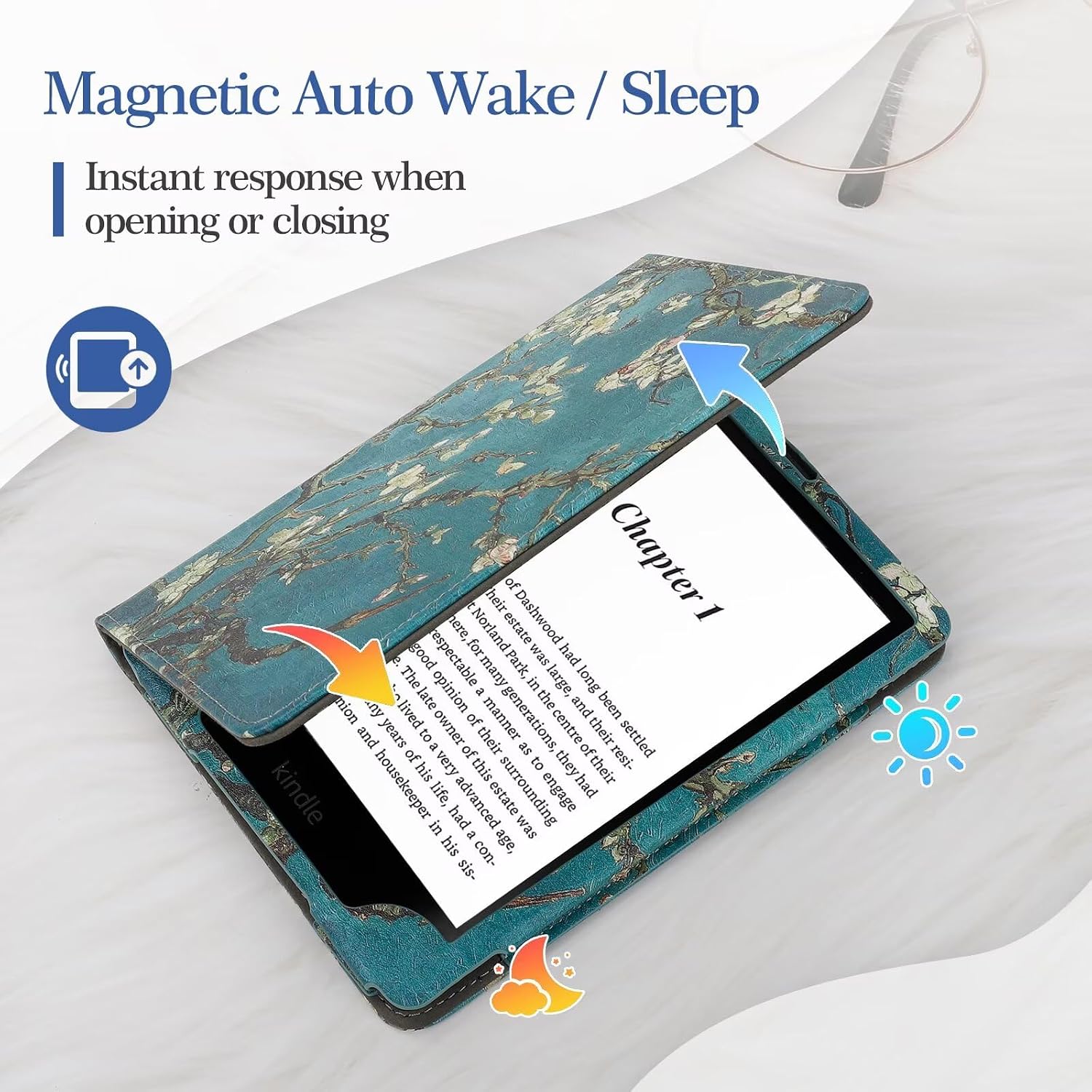 ESTUCHE PARA KINDLE PAPERWHITE 7'/6.8' MONSDIRECT 12/11ª GENERACIÓN 2024/2021 - 3