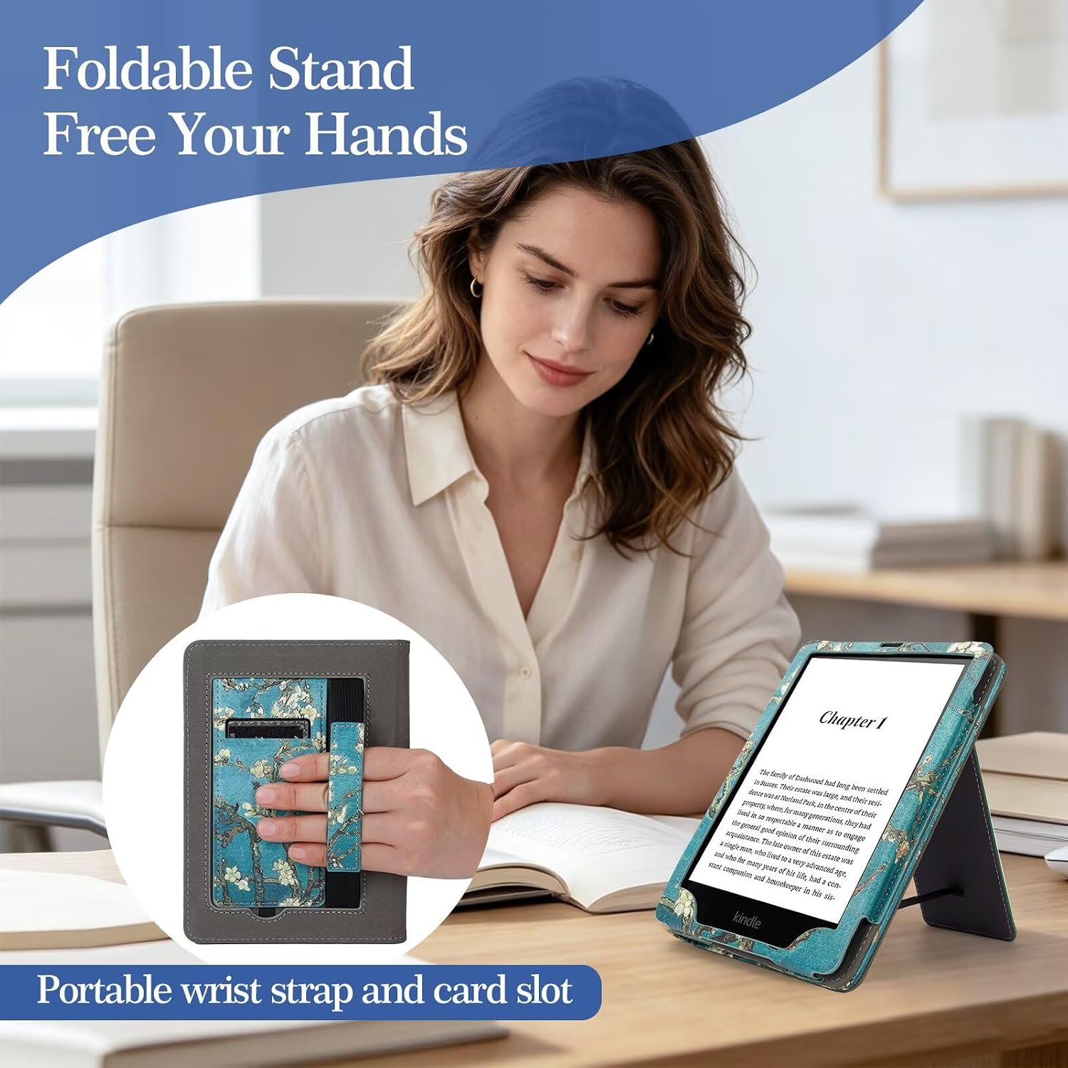 ESTUCHE PARA KINDLE PAPERWHITE 7'/6.8' MONSDIRECT 12/11ª GENERACIÓN 2024/2021 - 5
