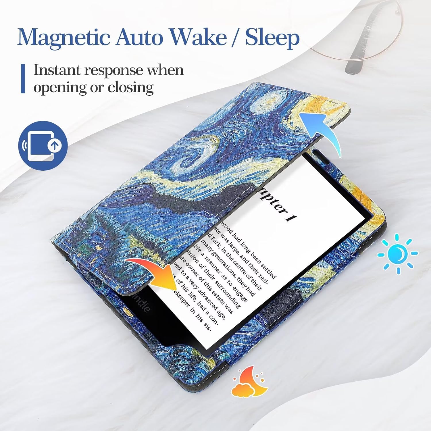 ESTUCHE PARA KINDLE PAPERWHITE 7'/6.8' MONSDIRECT 12/11 GENERACIÓN 2024 2021 - 3