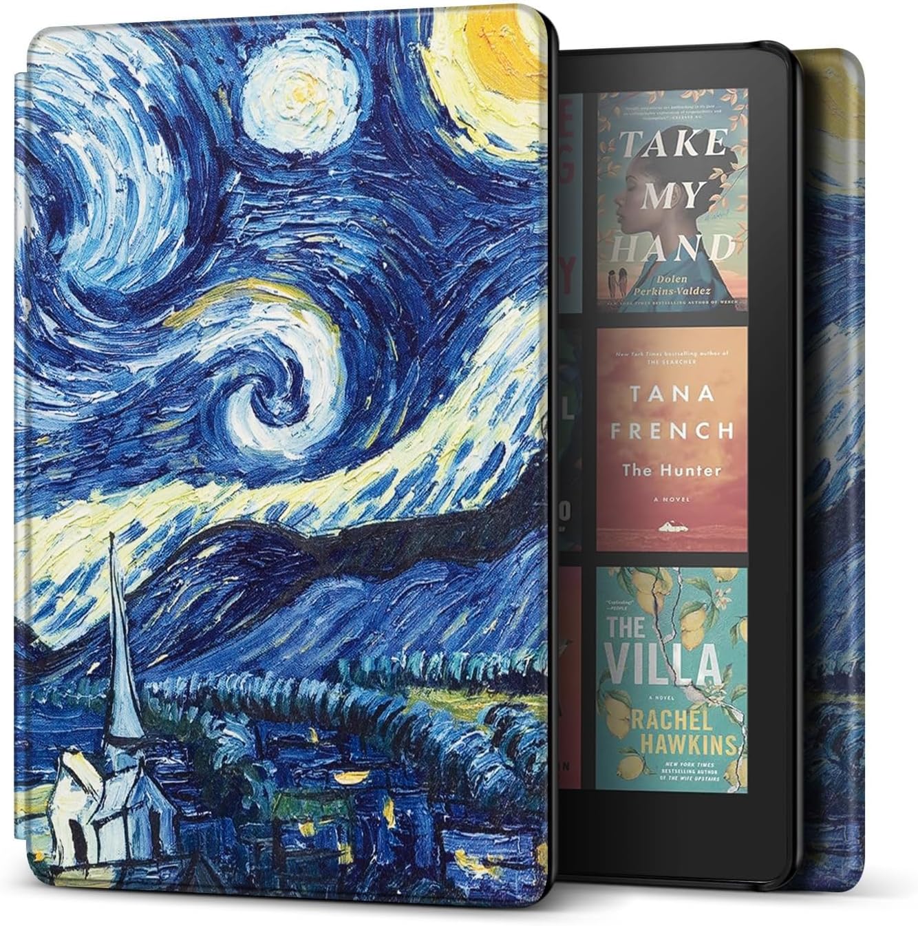 ESTUCHE TNP PARA KINDLE PAPERWHITE 12ª GEN 7 PULGADAS STARRY NIGHT - 1