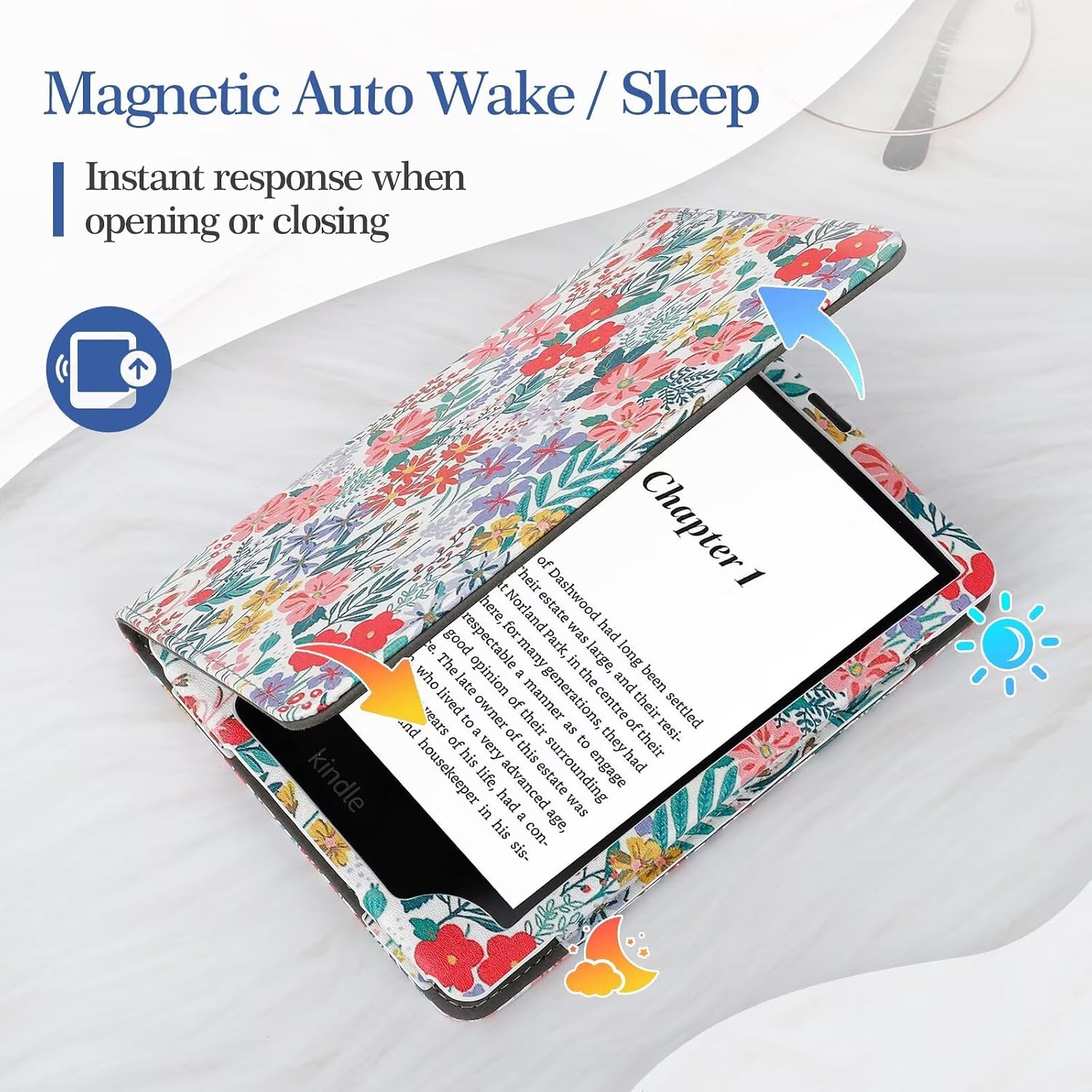 ESTUCHE PARA KINDLE PAPERWHITE 7'/6.8' MONSDIRECT 12/11ª GENERACIÓN 2024/2021 - 3