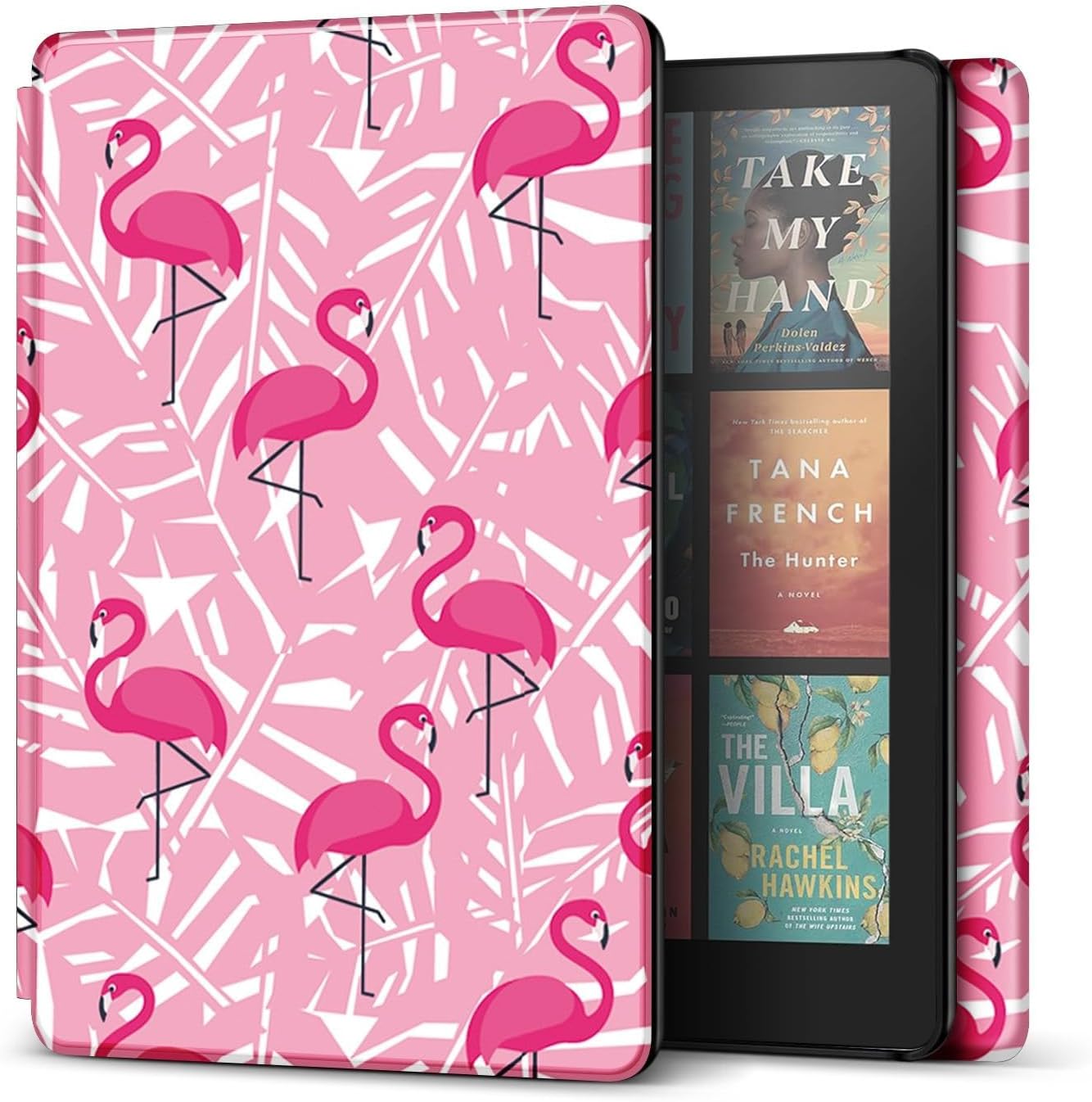 ESTUCHE TNP PARA KINDLE PAPERWHITE 12TH GEN 7 PULGADAS ROSADO FLAMENCO - 1