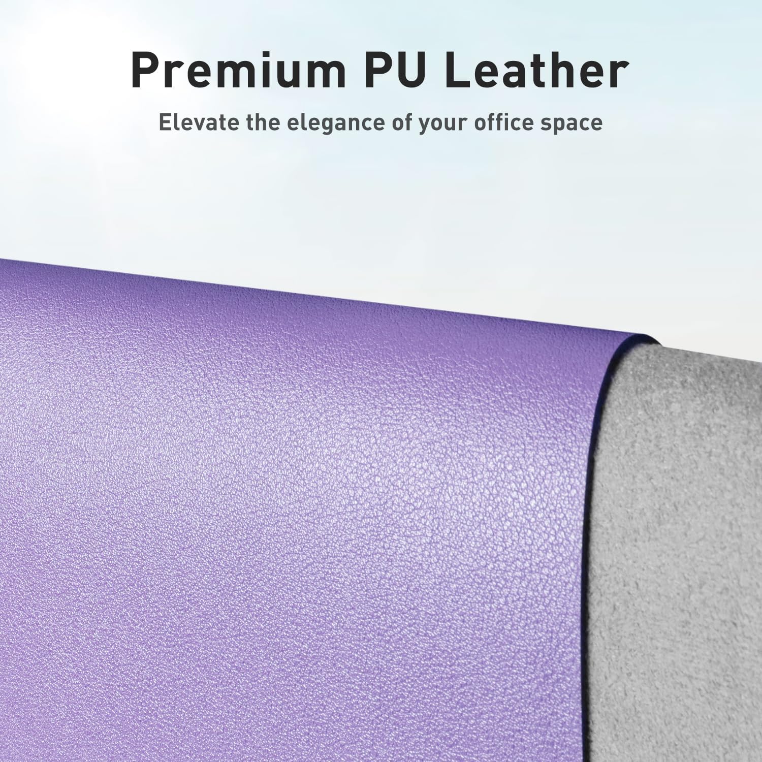 MOUSE PAD AOTHIA FAUX LEATHER DESK MAT LAVANDA 60 X 35 CM - 2