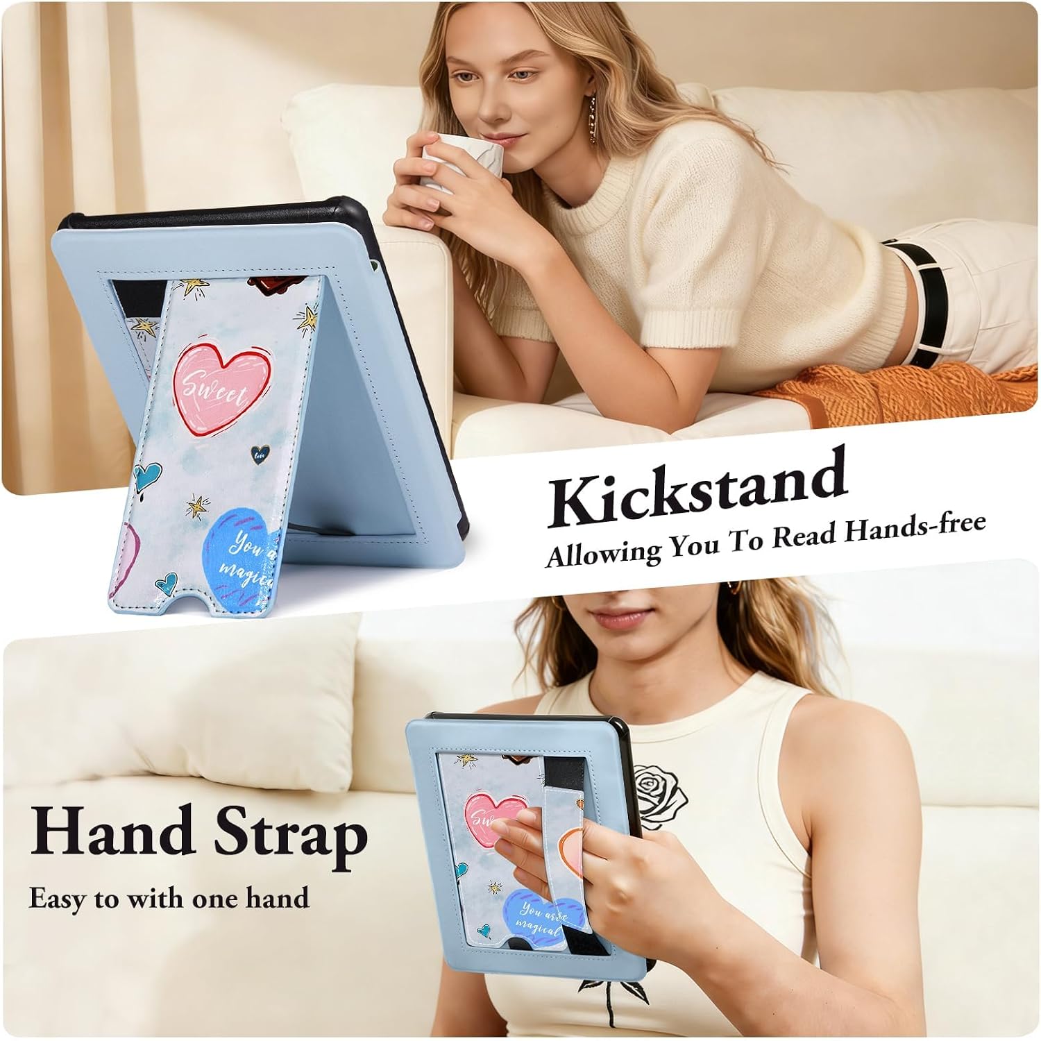 ESTUCHE COBAK STAND PARA KINDLE PAPERWHITE Y KINDLE COLORSOFT 7' 12TH GEN 2024 - 4