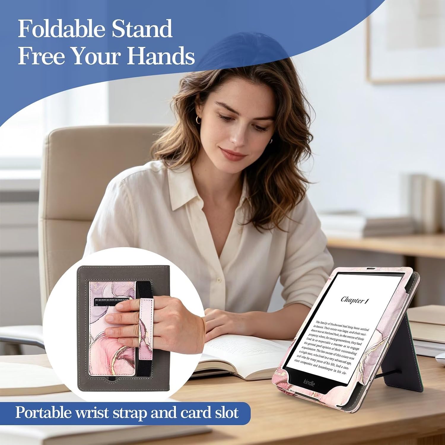 ESTUCHE PARA KINDLE PAPERWHITE 7'/6.8' MONSDIRECT 12/11 GENERACIÓN 2024/2021 - 5
