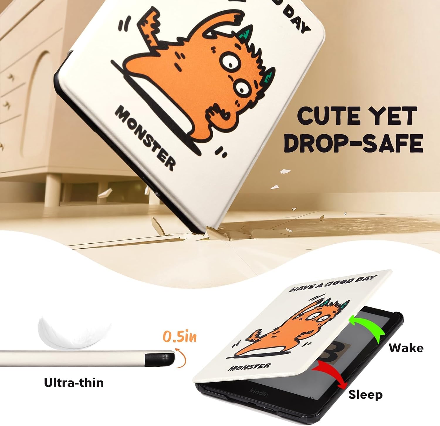 ESTUCHE COBAK STAND PARA KINDLE PAPERWHITE Y KINDLE COLORSOFT 7' 12TH GEN 2024 - 5