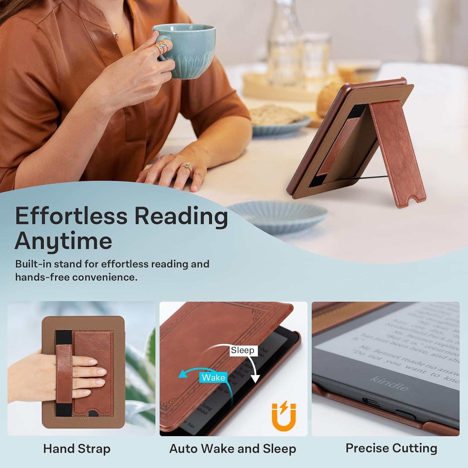 ESTUCHE COBAK PARA KINDLE PAPERWHITE Y KINDLE COLORSOFT 7' 12ª GEN 2024 - 4