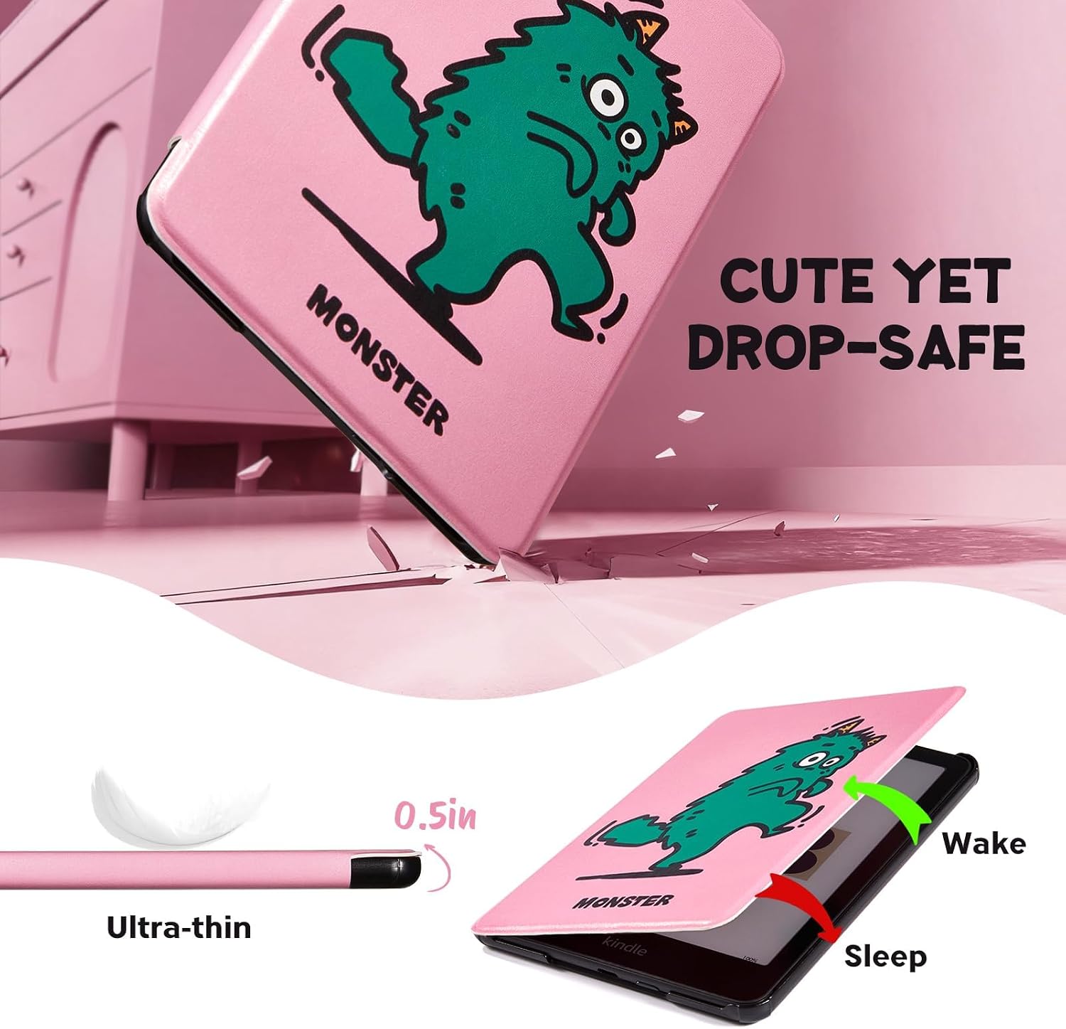 ESTUCHE COBAK STAND PARA KINDLE PAPERWHITE Y KINDLE COLORSOFT 7' 12TH GEN 2024 - 5