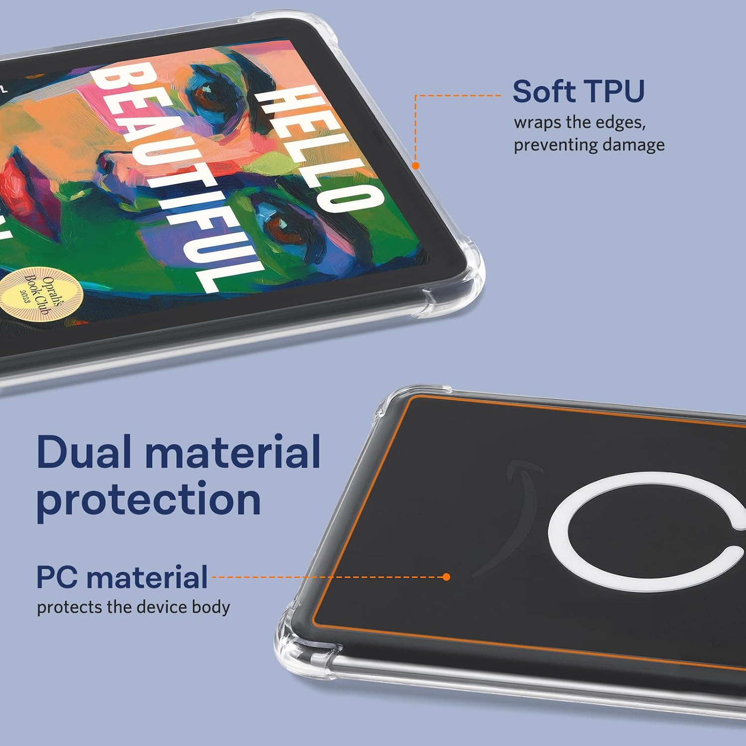 FUNDA TRANSPARENTE PARA KINDLE PAPERWHITE 7' 2026 COBAK - 5