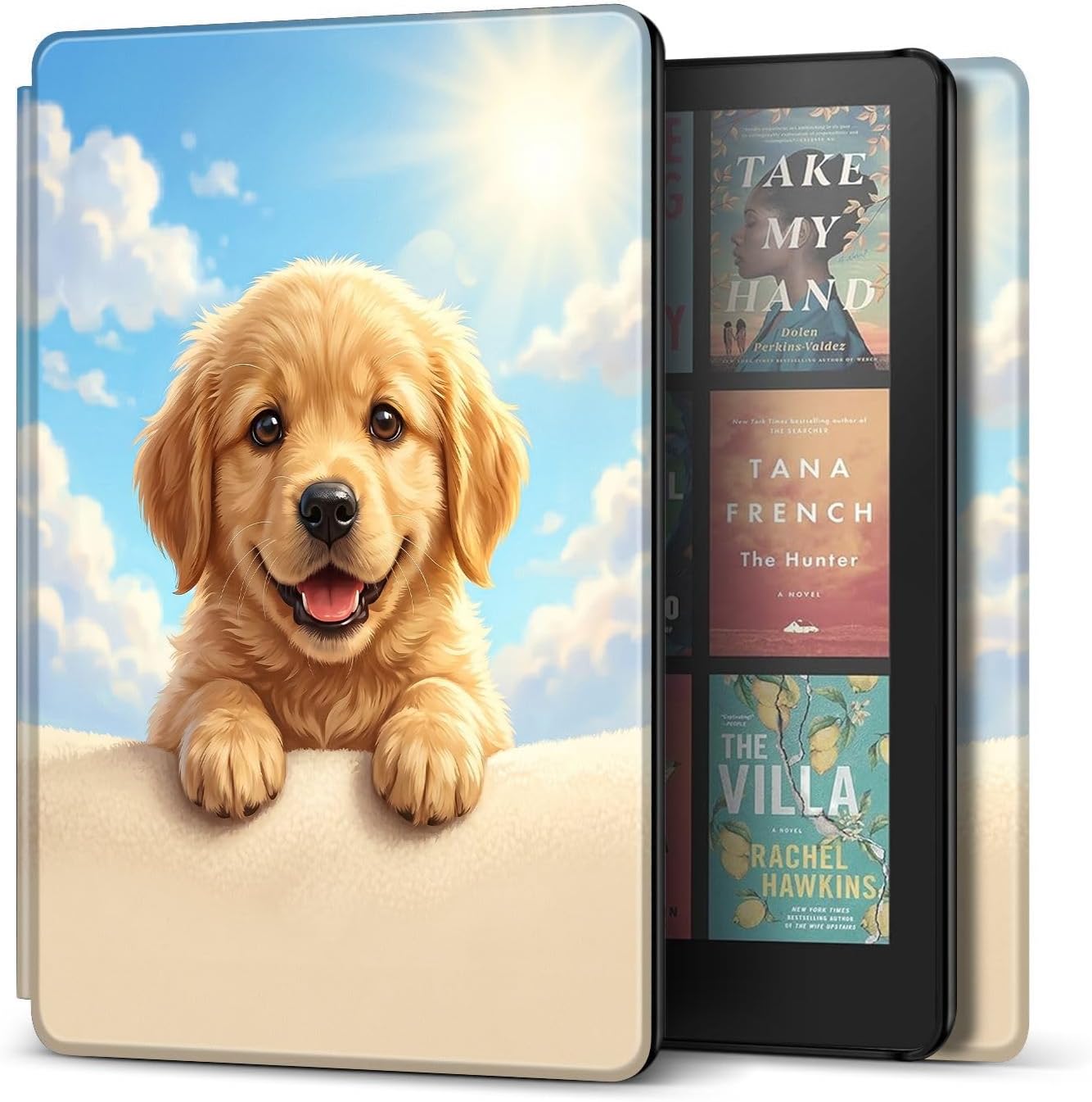 FUNDA TNP PARA KINDLE PAPERWHITE 12ª GENERACIÓN 7 PULGADAS COLORSOFT SONRISA DE PERRO - 1