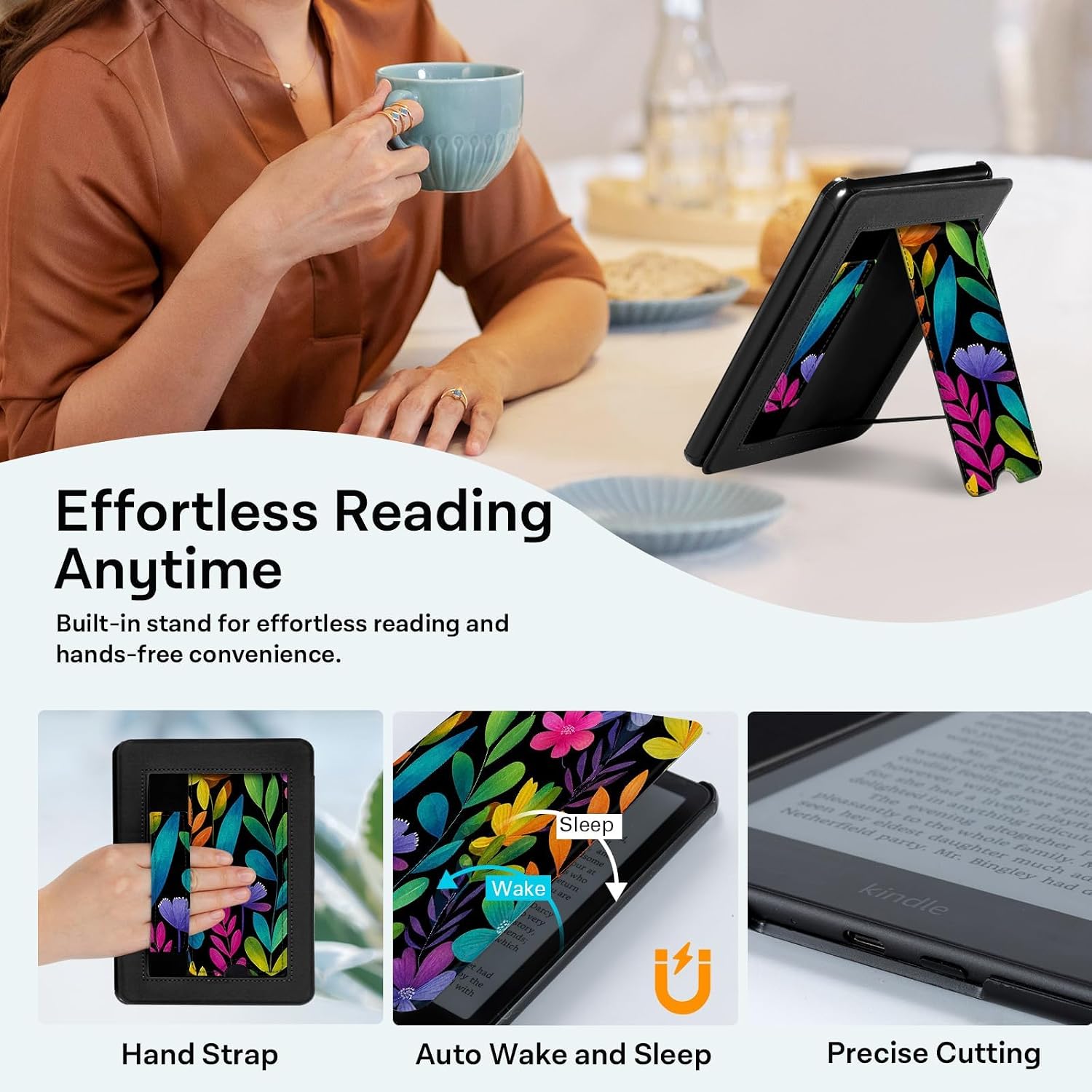 ESTUCHE COBAK PARA KINDLE PAPERWHITE 7' 12ª GEN 2024 Y KINDLE COLORSOFT - 4
