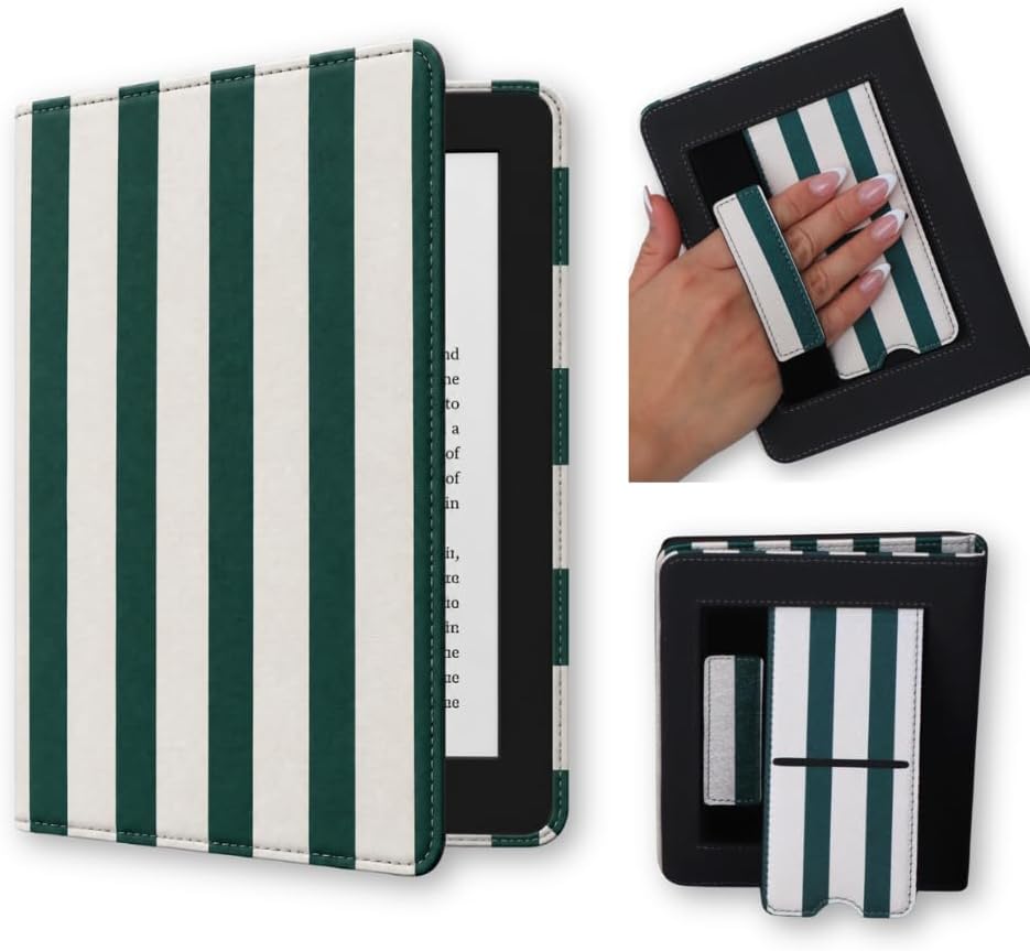 ESTUCHE PARA KINDLE LASH NEXT DOOR LOVE TO READ CON SOPORTE Y CORREA DE MANO - 5