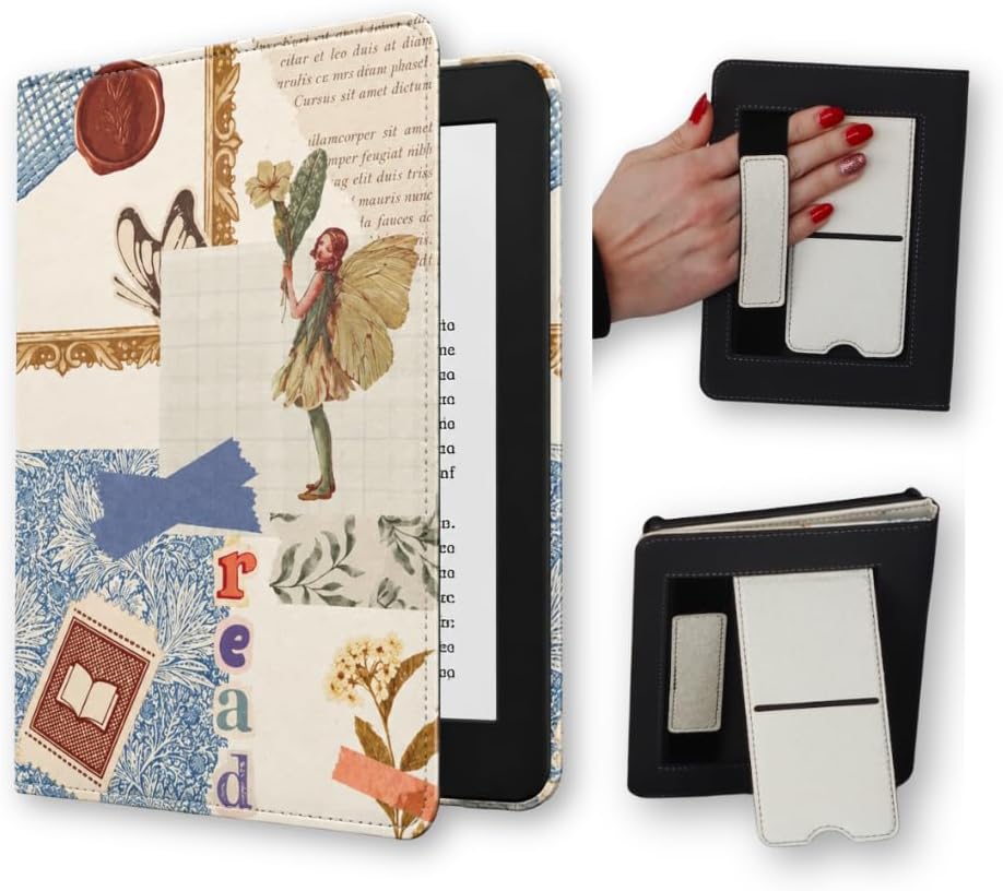 ESTUCHE PARA KINDLE LASH NEXT DOOR STORYBOOK 12TH GEN COLORSOFT CON CORREA Y SOPORTE - 1