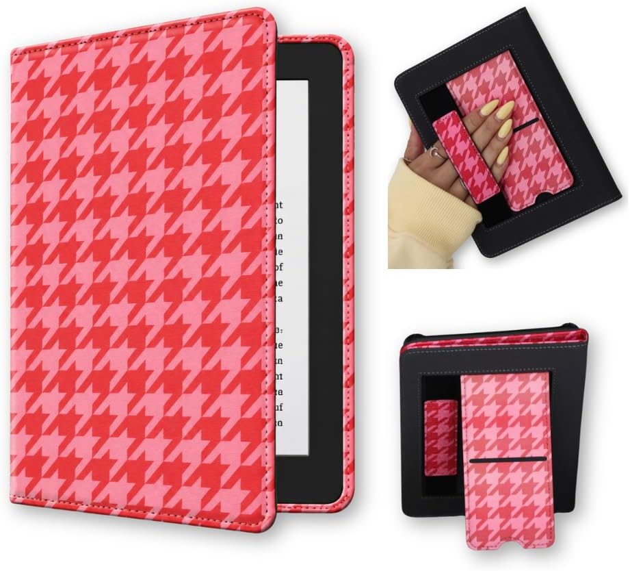 ESTUCHE PARA KINDLE LASH NEXT DOOR PERFECTLY PINK 12TH GEN CON CORREA - 1