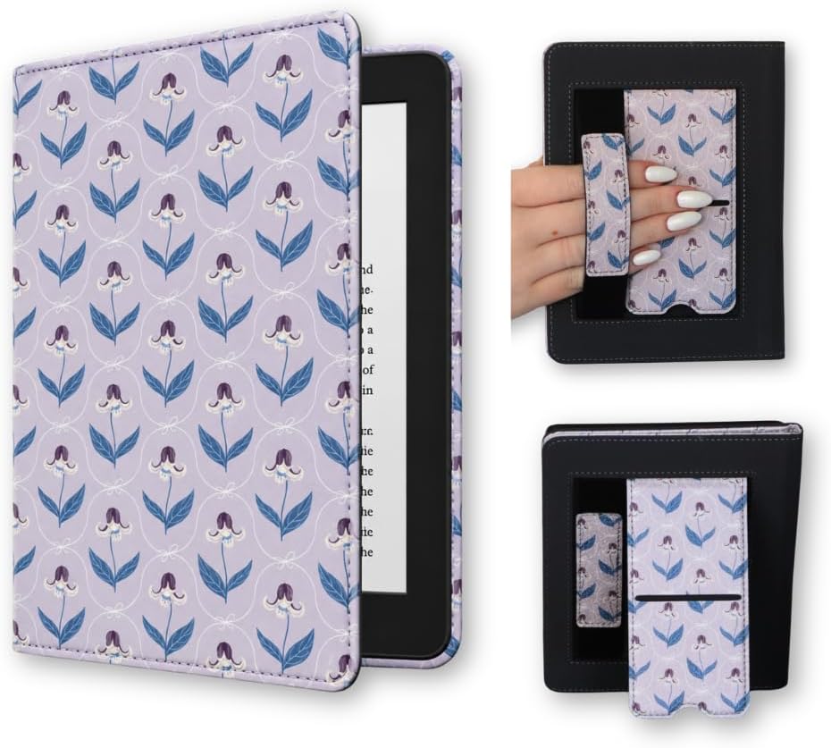 ESTUCHE PARA KINDLE LASH NEXT DOOR FLOWER GIRL 12TH GEN CON CORREA Y SOPORTE - 1
