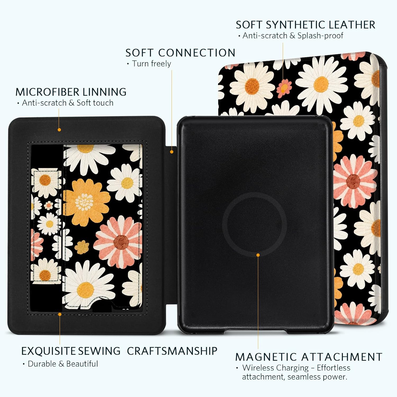 ESTUCHE COBAK STAND PARA KINDLE PAPERWHITE Y KINDLE COLORSOFT 7' 12ª GEN 2024 - 5