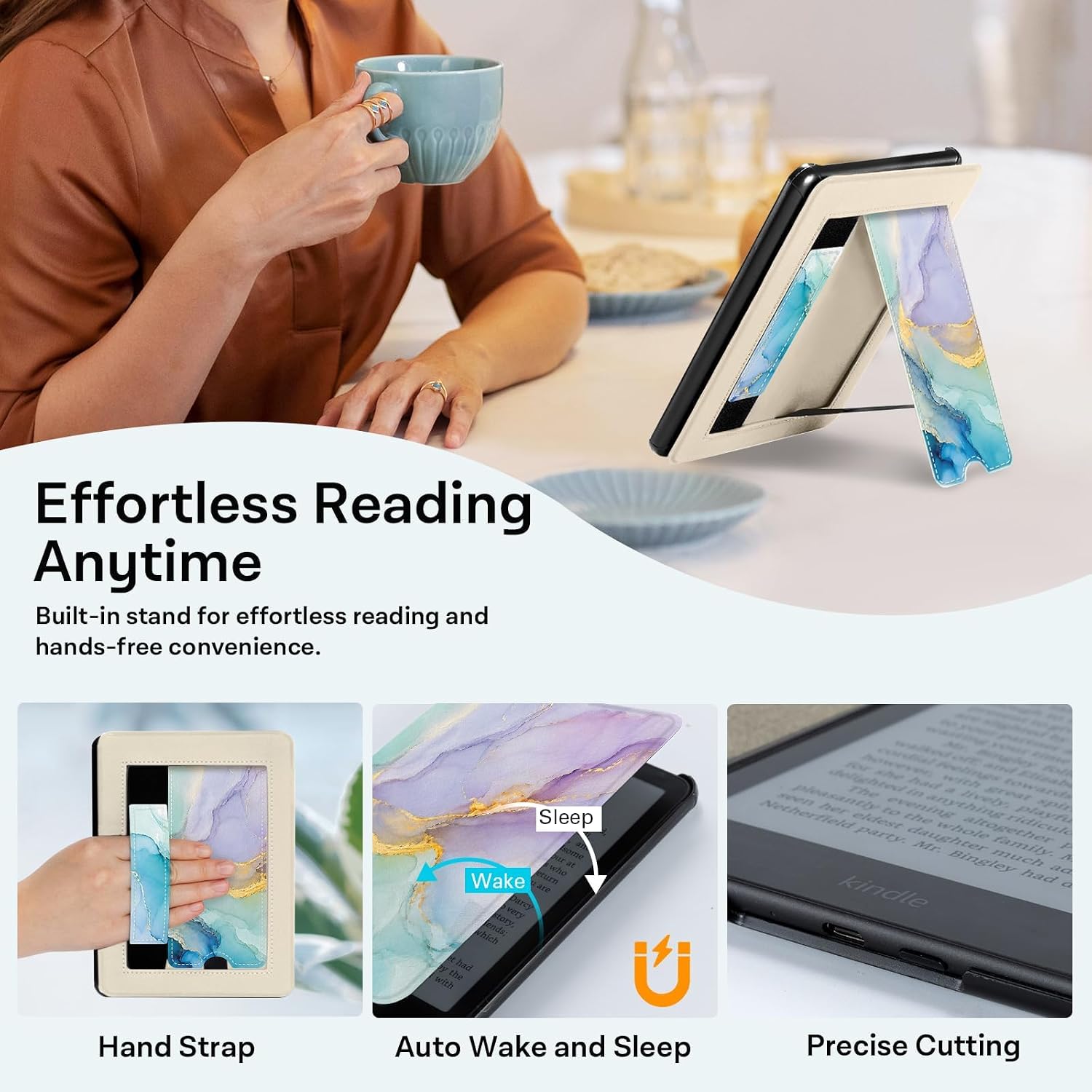 ESTUCHE COBAK PARA KINDLE PAPERWHITE 7' 12TH GEN 2024 Y KINDLE COLORSOFT - 4