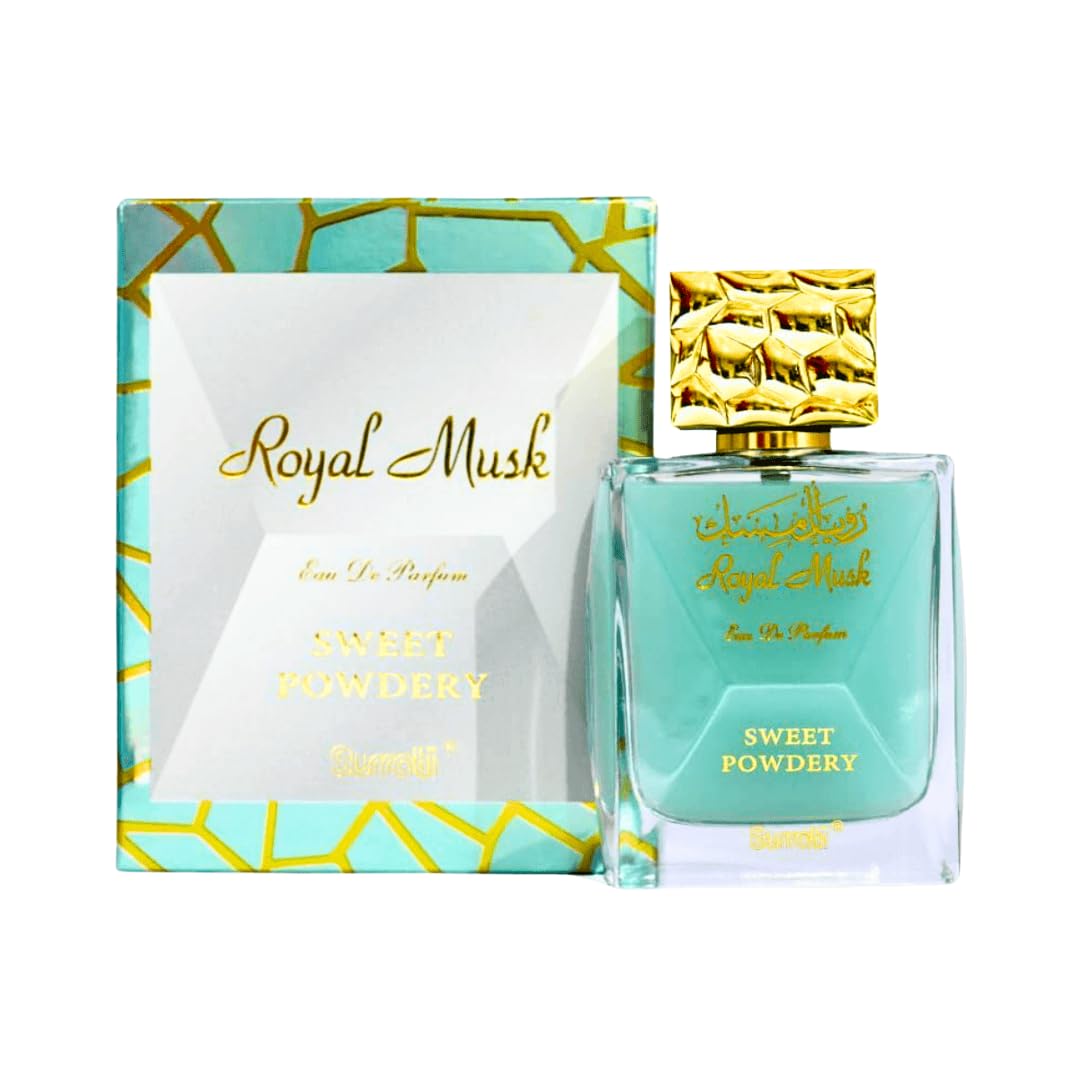 PERFUME PARA MUJER SURRATI ROYAL MUSK SWEET POWDERY EAU DE PARFUM 100 ML - 1