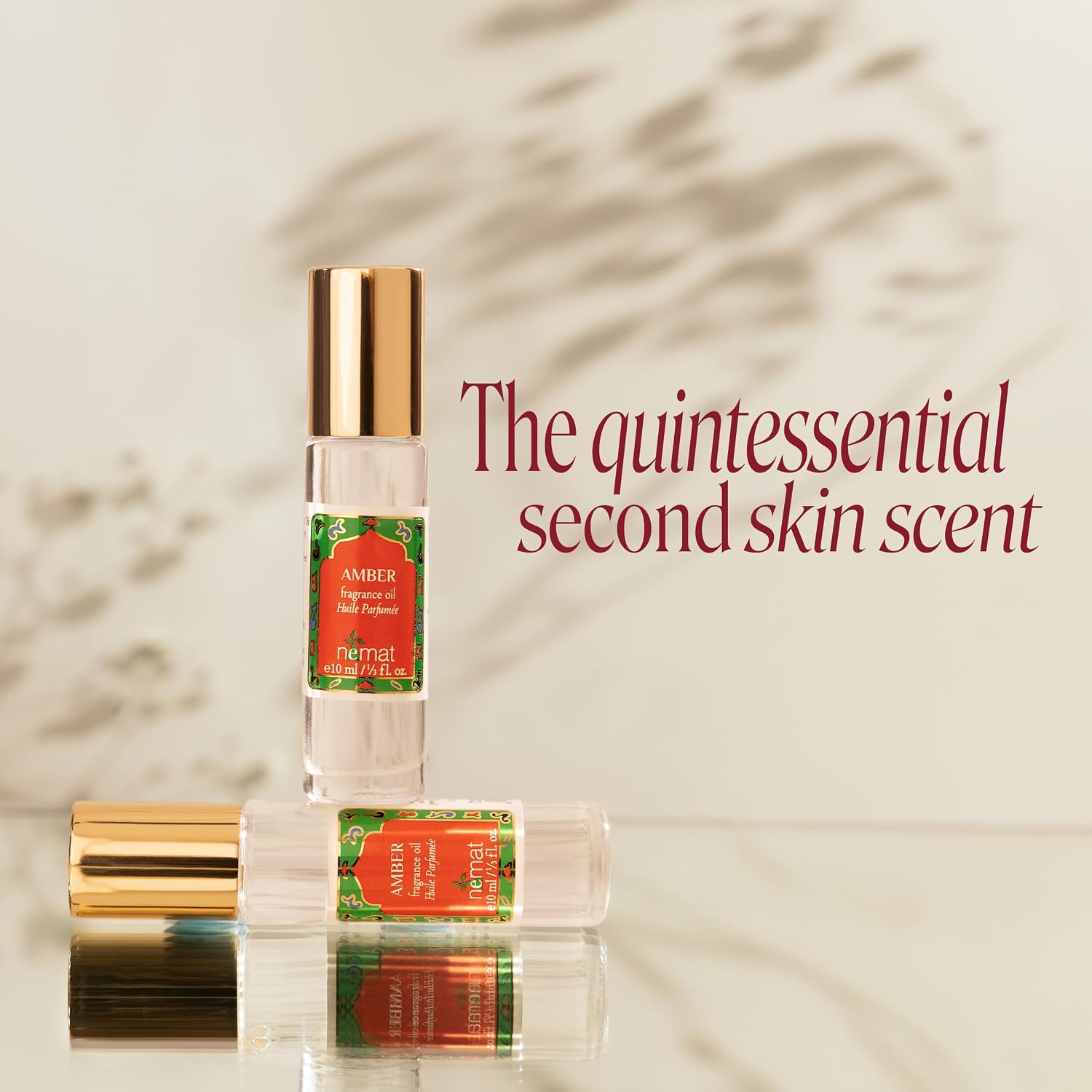 PERFUME EN ACEITE NEMAT AMBER ROLL-ON 10 ML - 2