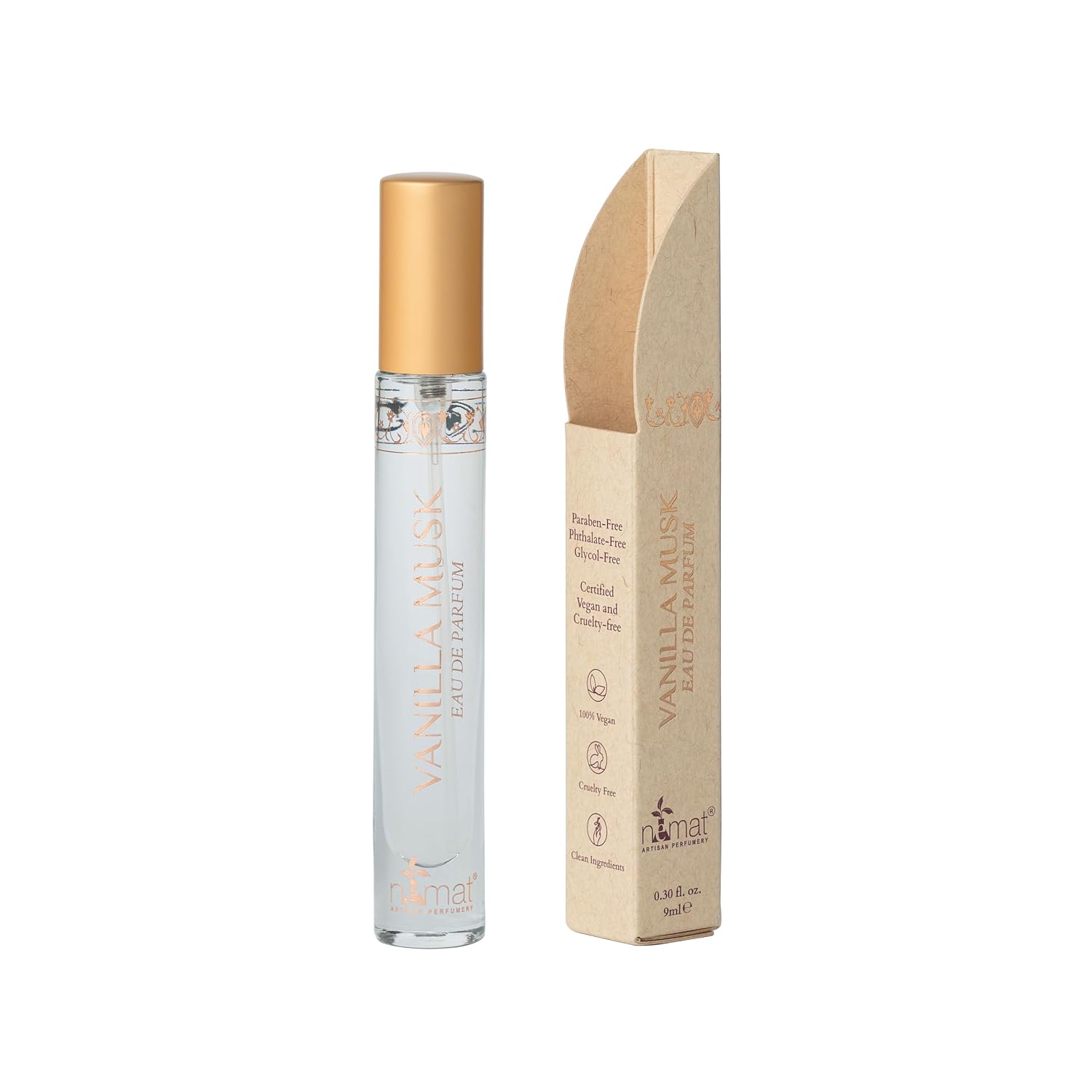 PERFUME NEMAT VANILLA MUSK EDP SPRAY DE VIAJE 9 ML - 3
