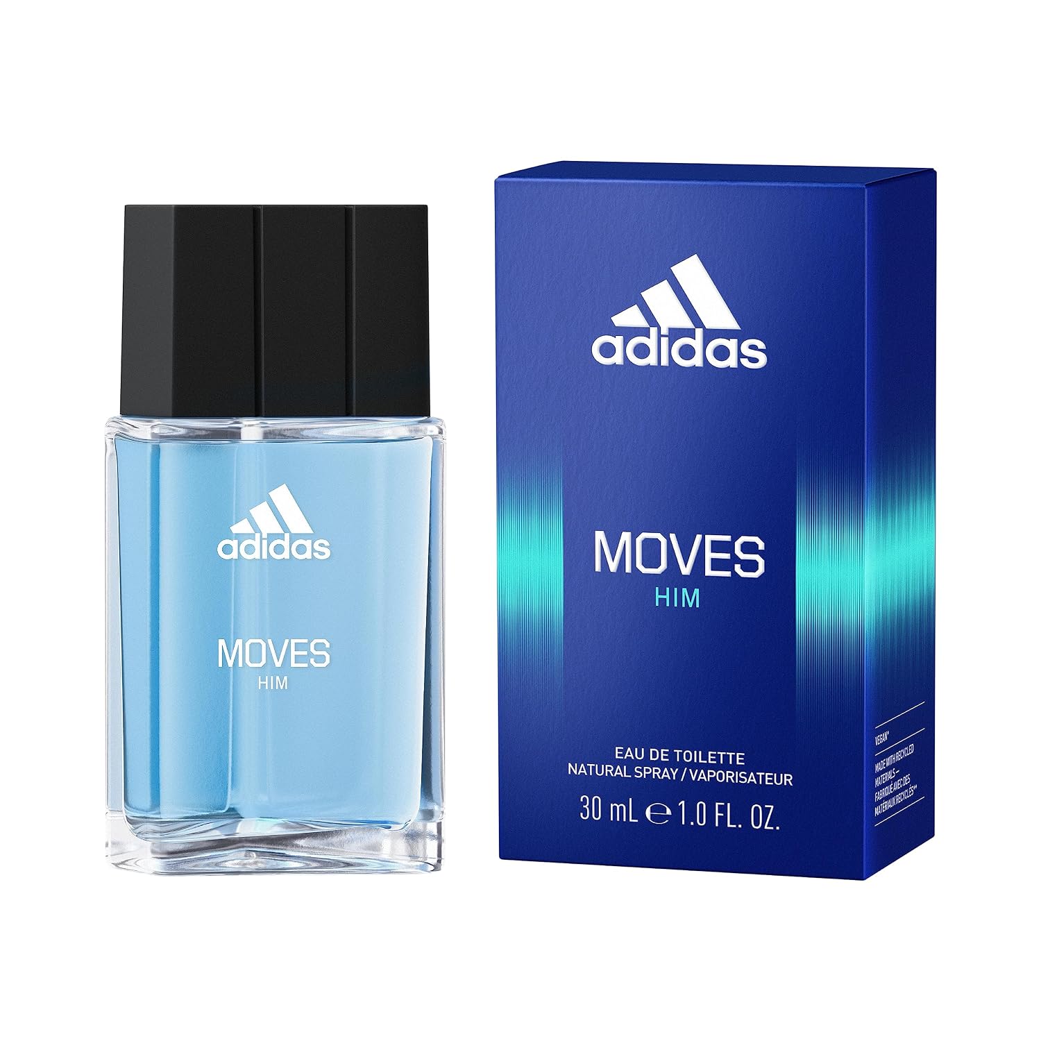 PERFUME ADIDAS MOVES HIM EAU DE TOILETTE 30 ML - 4