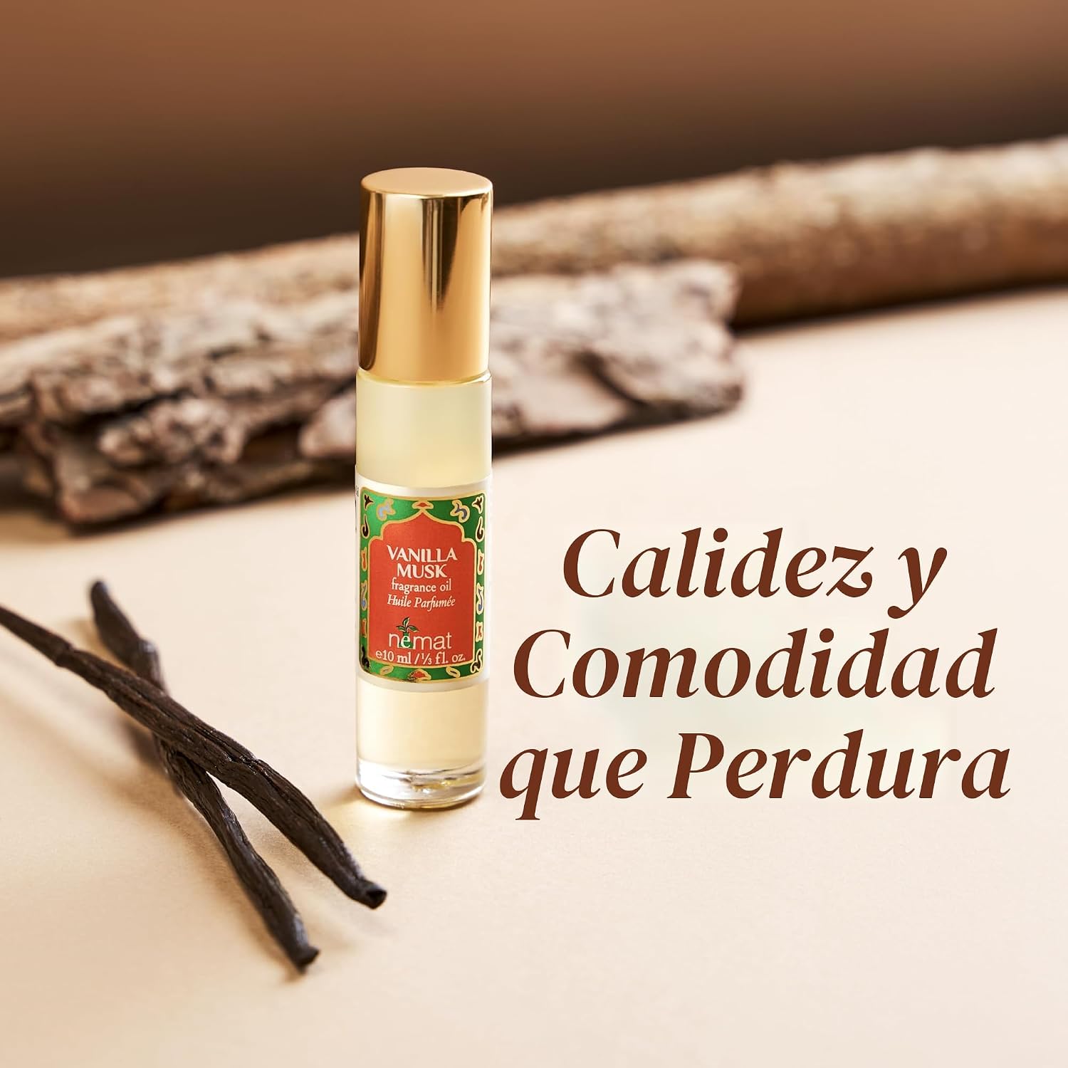 PERFUME EN ACEITE NEMAT VANILLA MUSK ROLL-ON 10 ML - 2