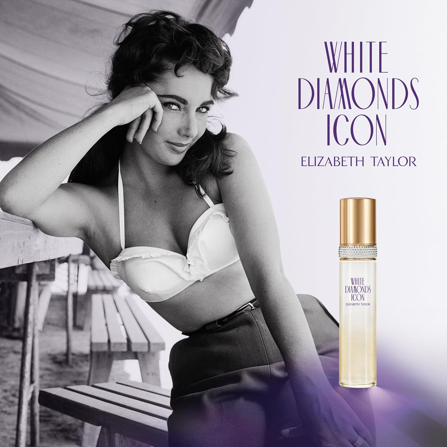 PERFUME ELIZABETH TAYLOR WHITE DIAMONDS ICON 100 ML - 2