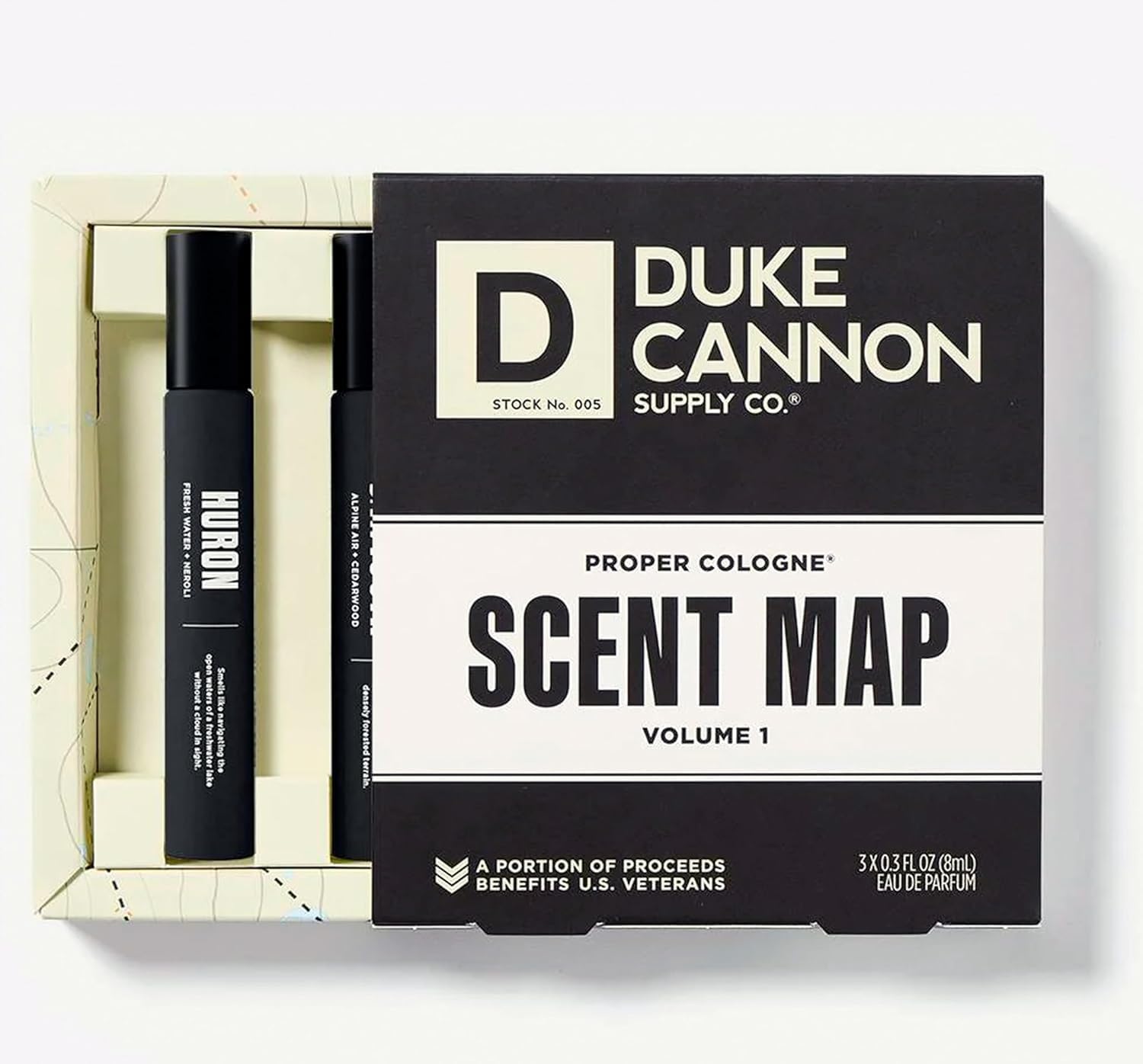 PERFUME DUKE CANNON SUPPLY CO. PROPER COLOGNE SAMPLER 3 X 0.3 FL OZ - 2