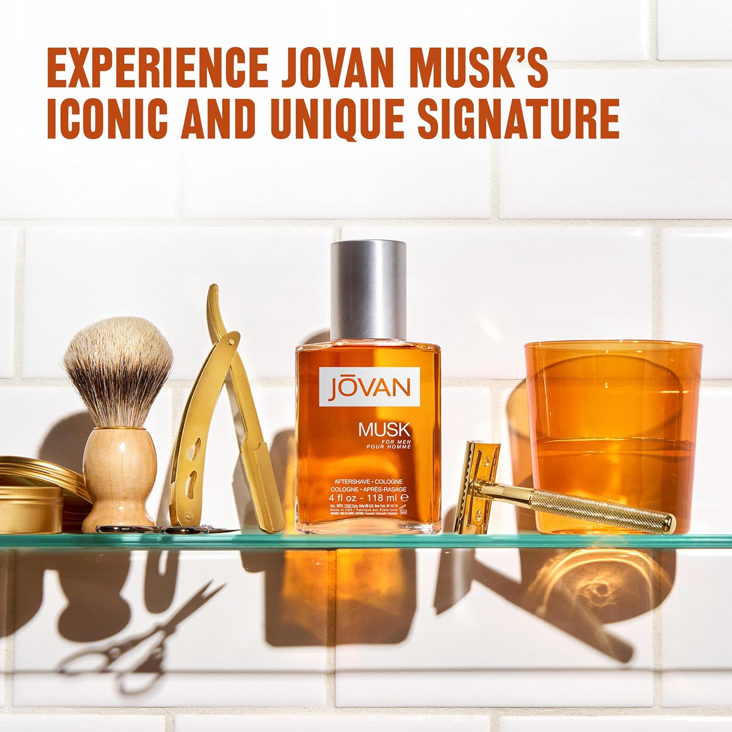 AFTERSHAVE JOVAN MUSK FOR MEN 240 ML - 3