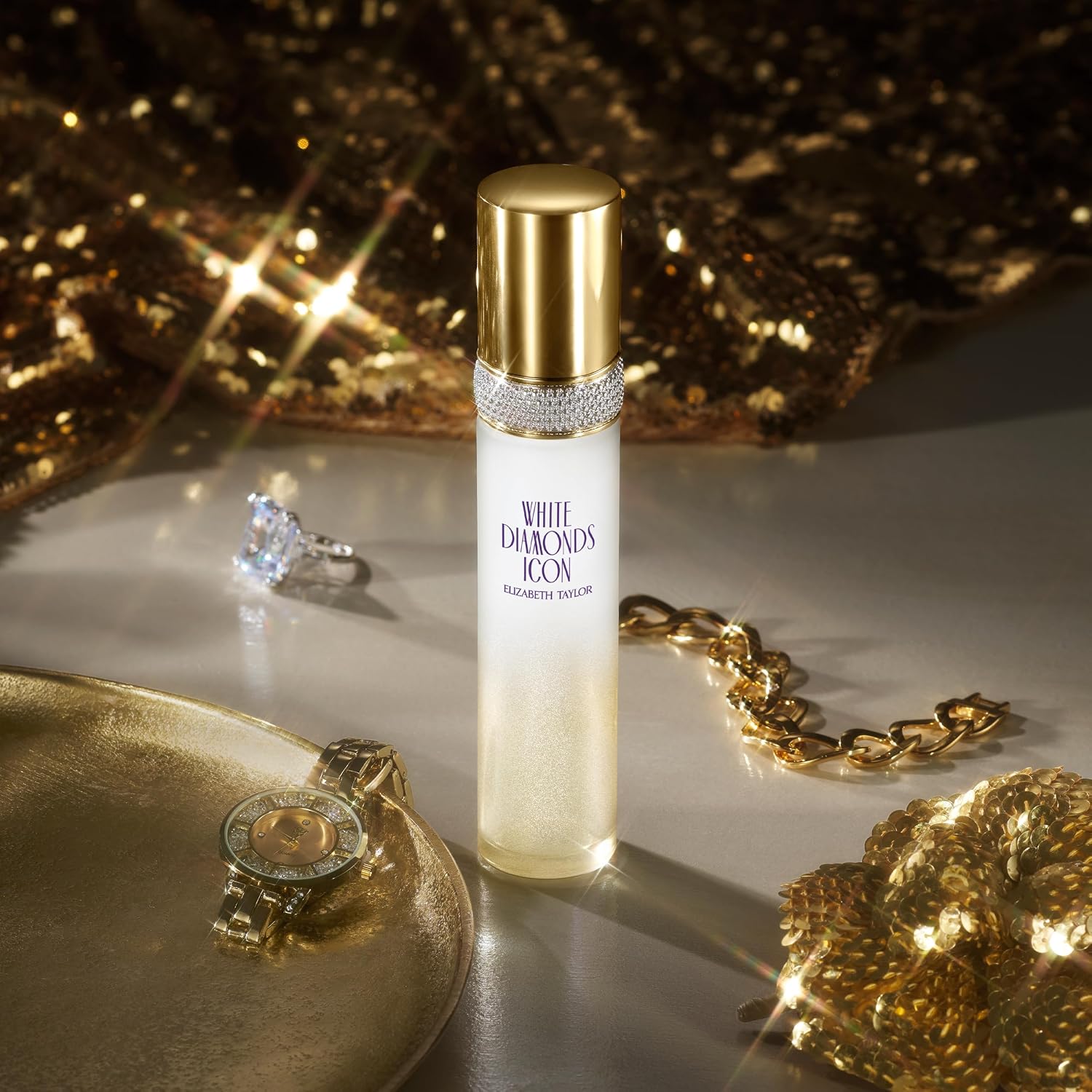 PERFUME ELIZABETH TAYLOR WHITE DIAMONDS ICON 50 ML - 5